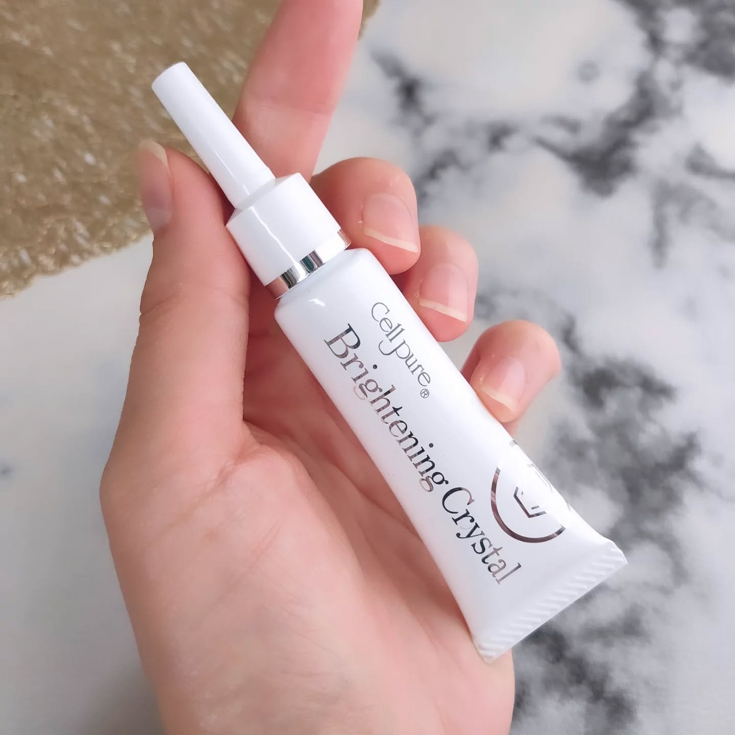 Brightning Crystal/セルピュア/フェイスクリームを使ったクチコミ（3枚目）