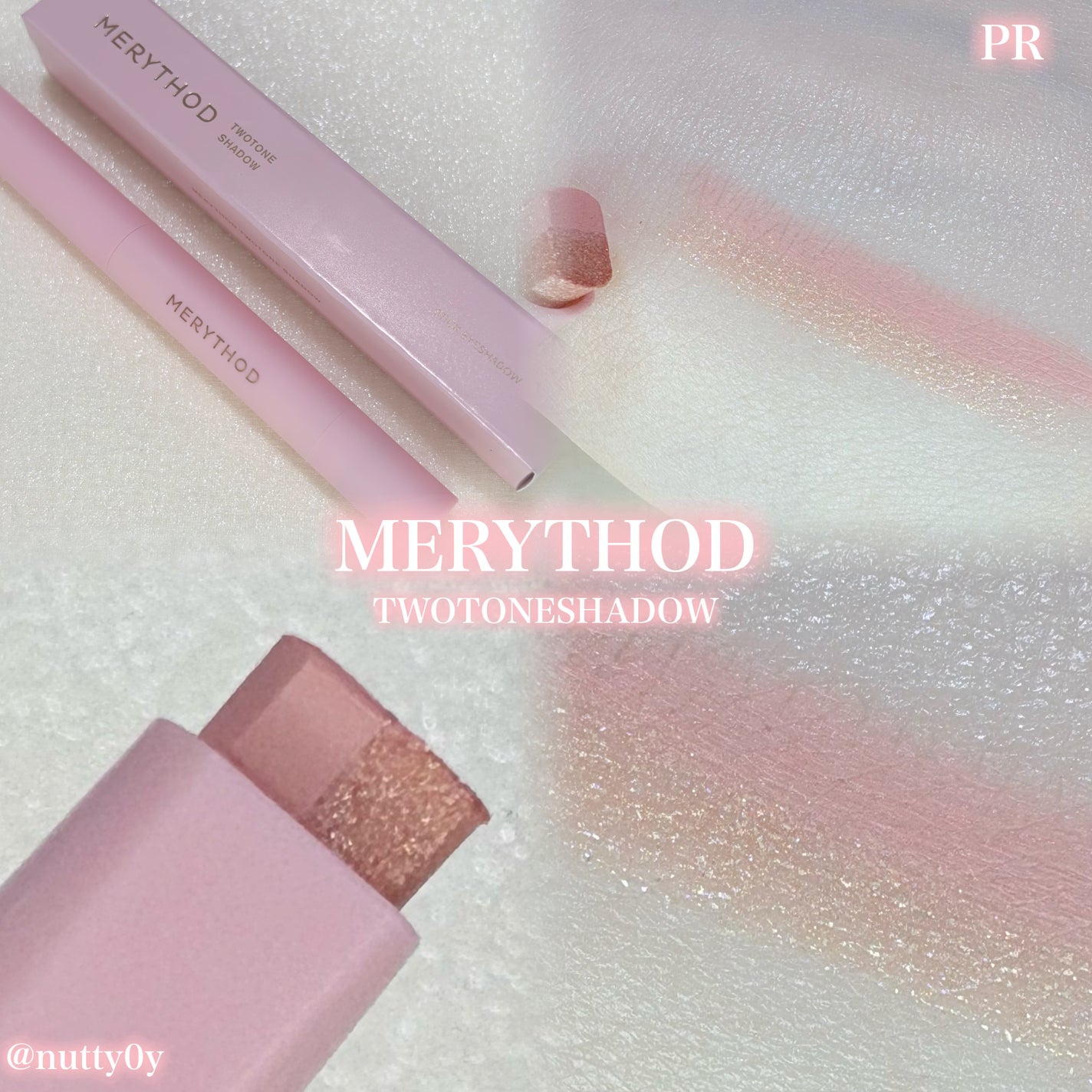 ツートーンシャドウ/MERYTHOD/スティックアイシャドウを使ったクチコミ(1枚目)