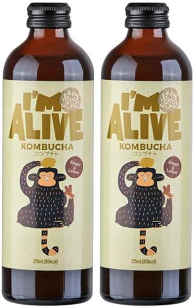 KALDI(カルディ) アイムアライブ　コンブチャ　ジンジャー＆レモン