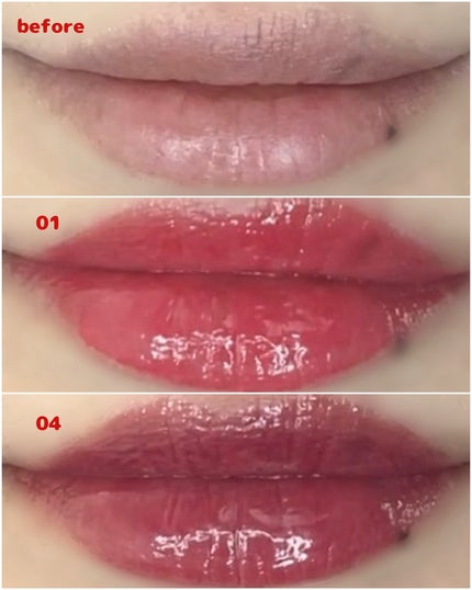 ハートキーリング リップ&チーク/keybo/口紅を使ったクチコミ(7枚目)