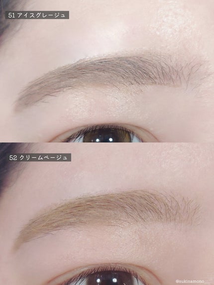 ヘビーローテーション カラーリングアイブロウEX/ヘビーローテーション/眉マスカラを使ったクチコミ(6枚目)