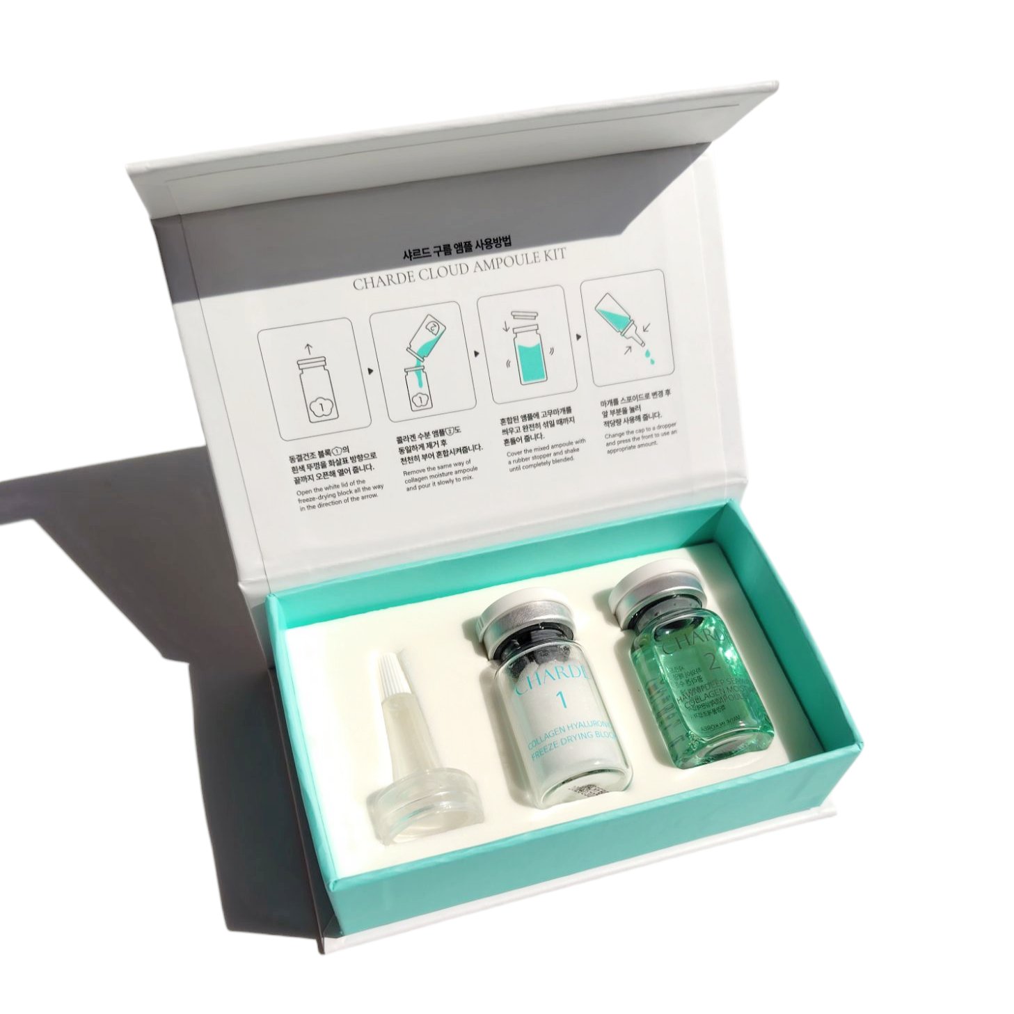 クラウドアンプル 1week キット/CHARDE/美容液を使ったクチコミ（1枚目）