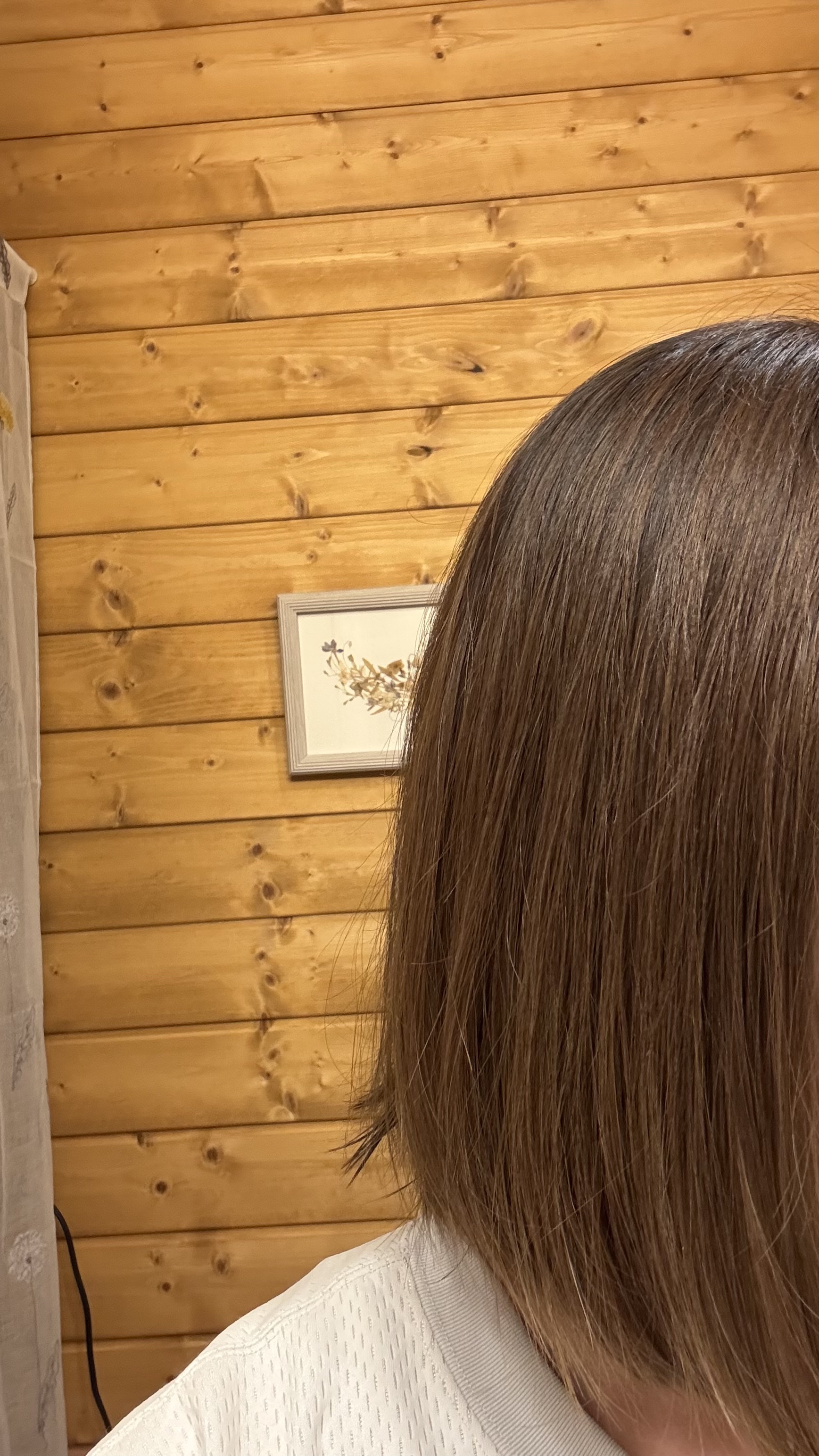 ボタニカルヘアミルク　モイスト　アイスピーチレモネードの香り/BOTANIST/ヘアミルクを使ったクチコミ（3枚目）