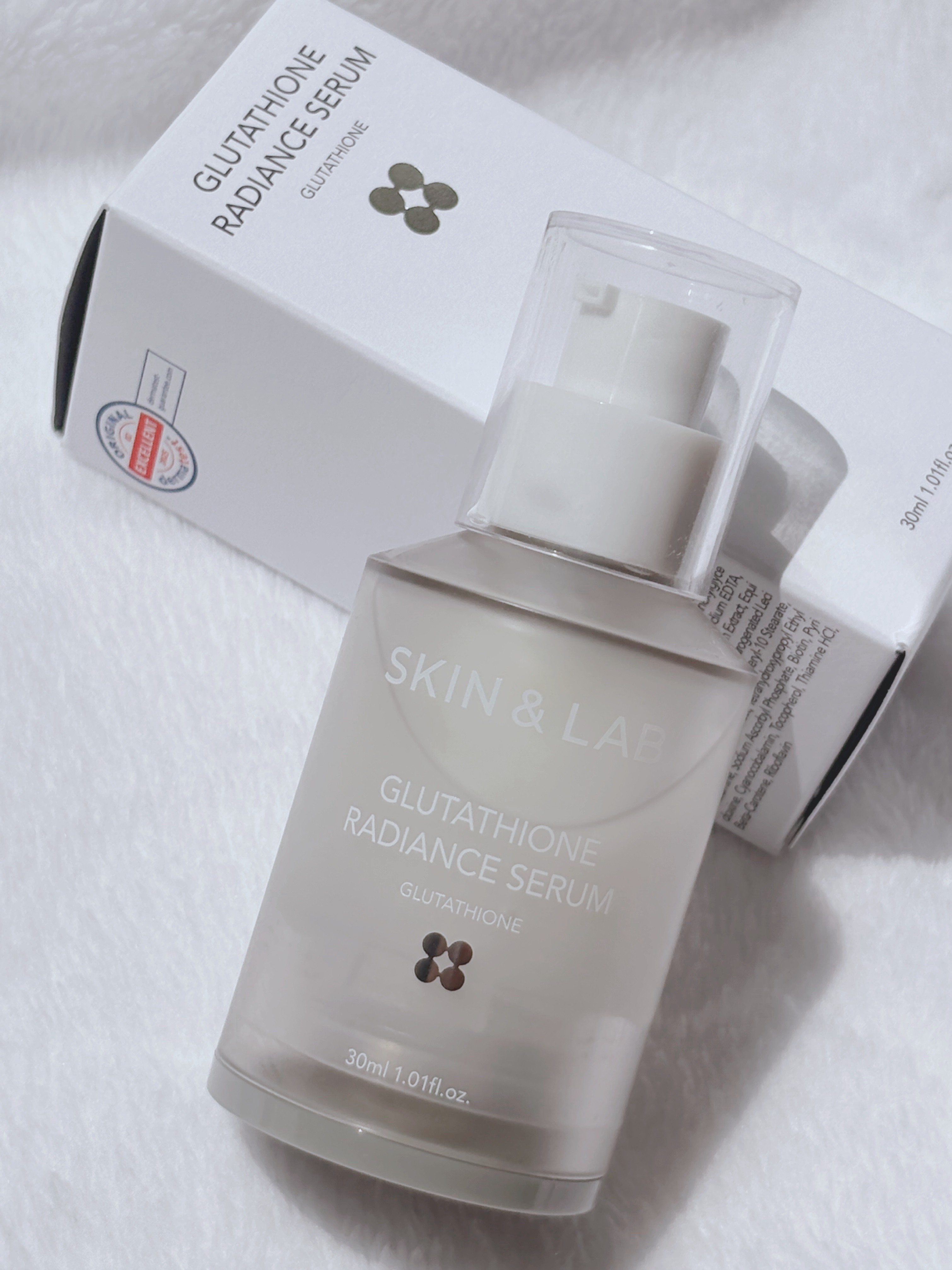 グルタチオンラディアンスセラム/SKIN&LAB/美容液を使ったクチコミ（3枚目）