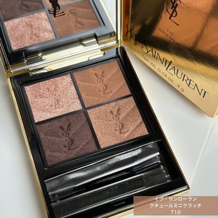 Yves Saint Laurent アイシャドウパレット 710 クチュール ミニ クラッチ #710 オーバー ブラン / YVES SAINT