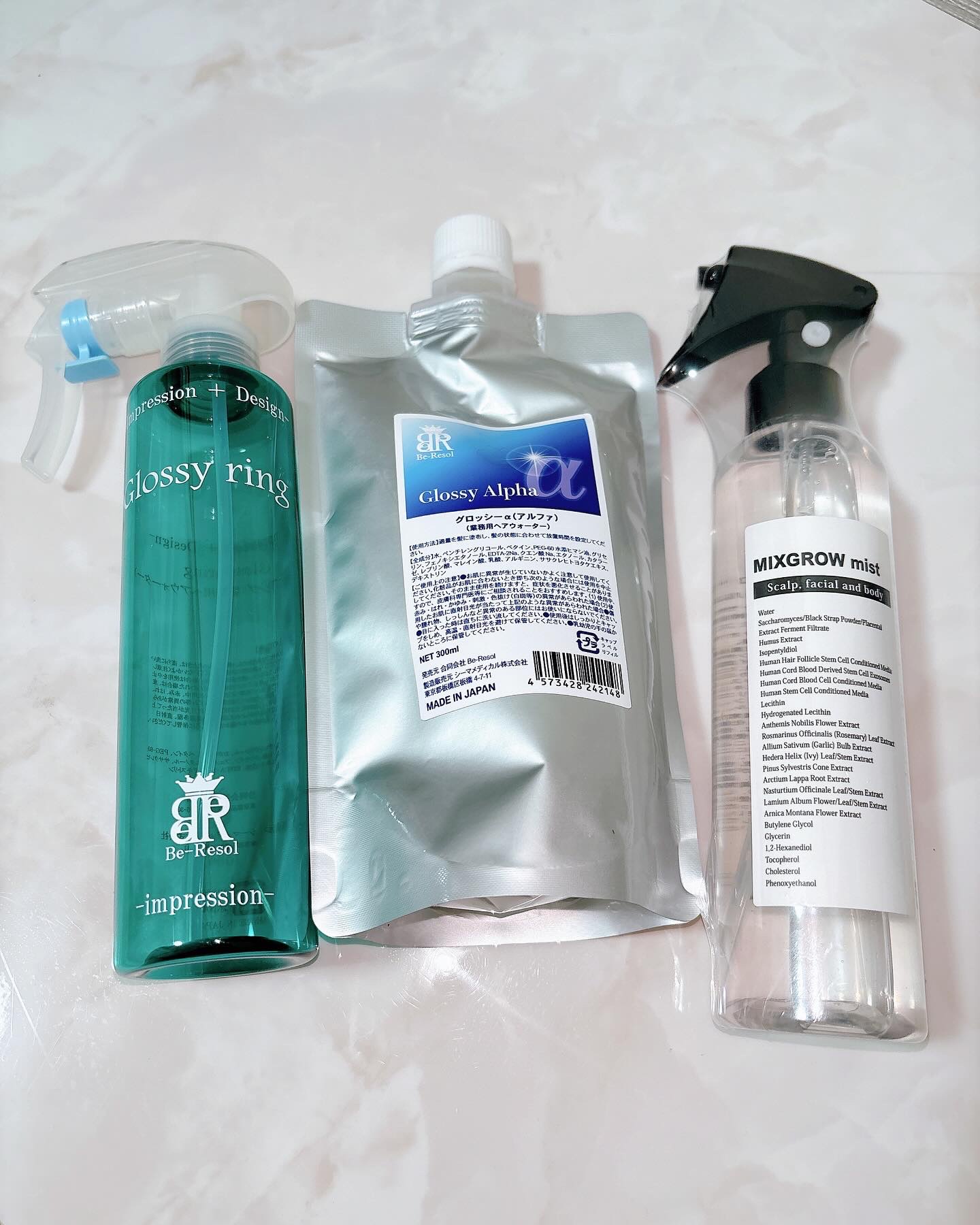 Wスキャルプケアset/Be-Resol/その他スタイリングを使ったクチコミ（1枚目）