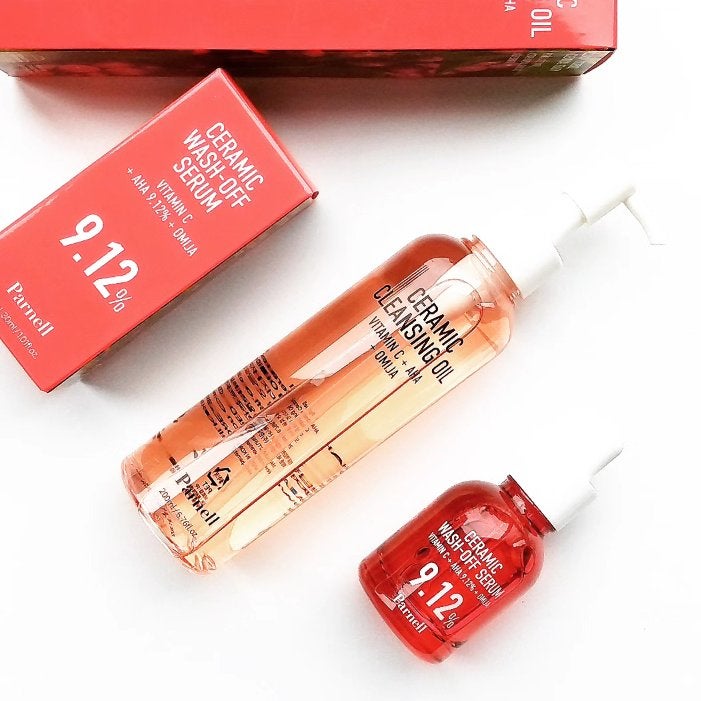 AHA 9.12 オミジャ 陶器肌 ウォッシュオフ セラム/parnell/美容液を使ったクチコミ(1枚目)