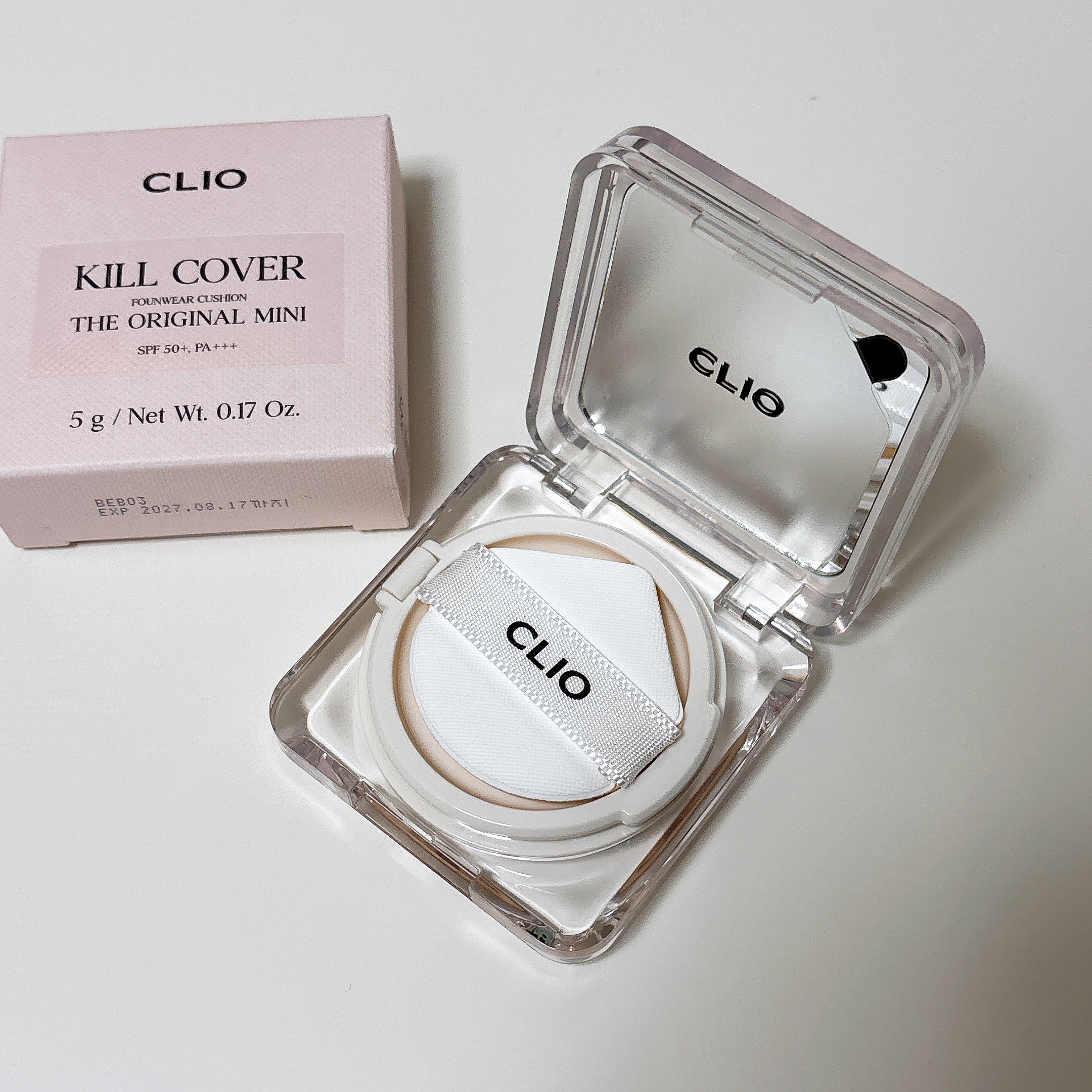 キル カバー ファンウェア クッション ザ オリジナル/CLIO/クッションファンデーションを使ったクチコミ（3枚目）