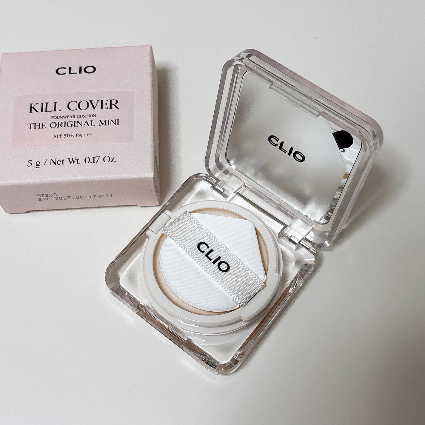 キル カバー ファンウェア クッション ザ オリジナル/CLIO/クッションファンデーションを使ったクチコミ(3枚目)