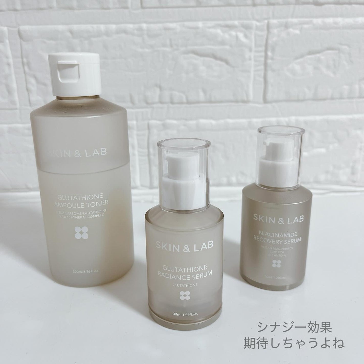 グルタチオンラディアンスセラム/SKIN&LAB/美容液を使ったクチコミ(3枚目)