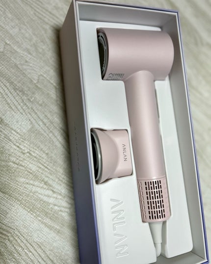 ダブルケアドライヤー/ANLAN/ドライヤーを使ったクチコミ(4枚目)