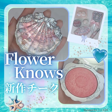 シェルズジュエルコレクション サテンチーク/FlowerKnows/パウダーチークを使ったクチコミ(1枚目)