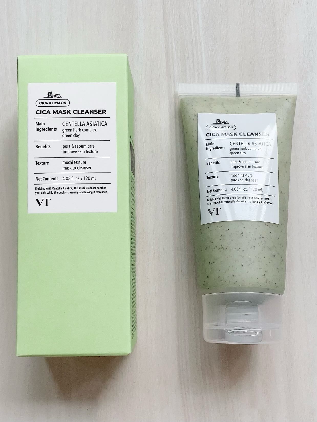 CICA マスククレンザー/VT/洗顔フォームを使ったクチコミ（3枚目）