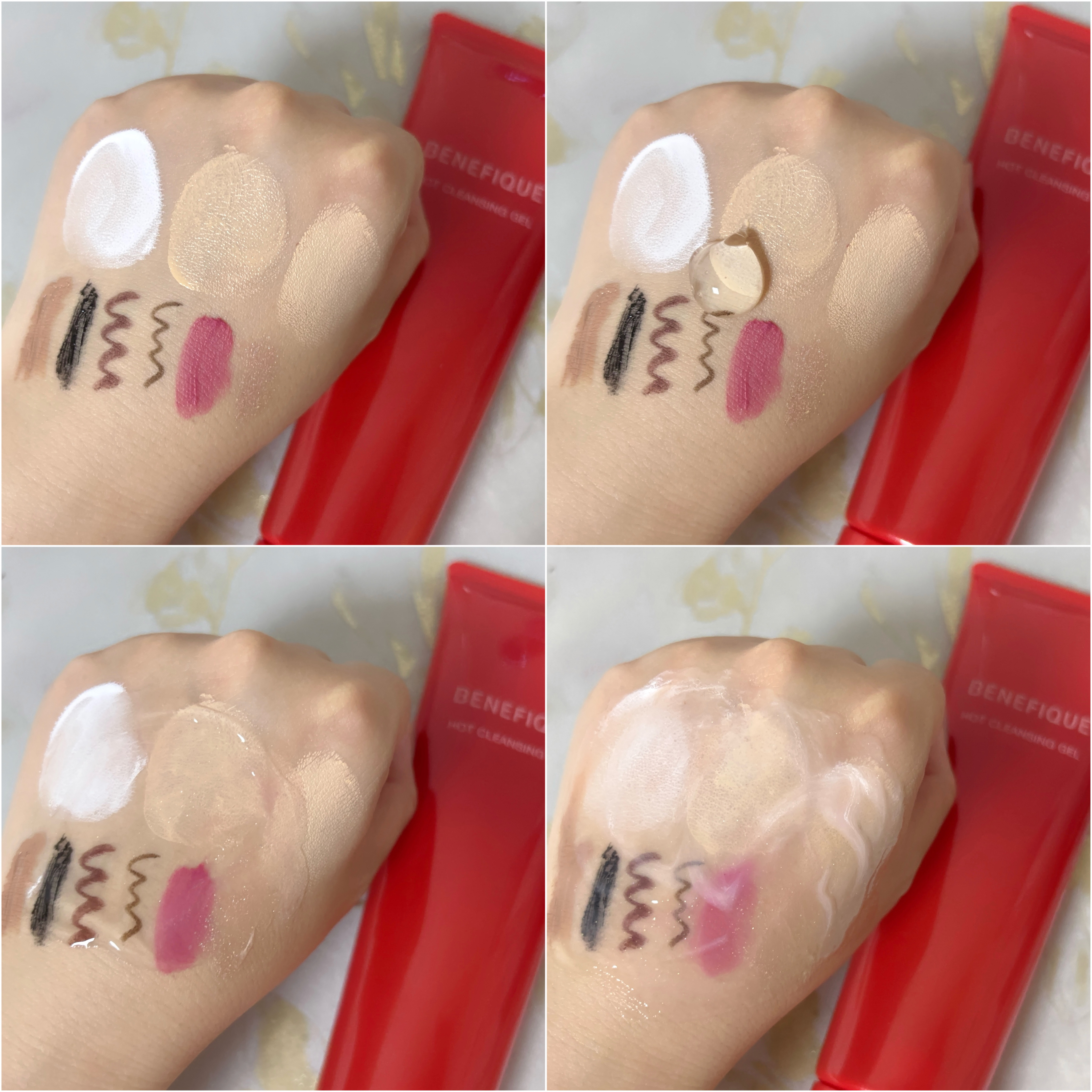 ベネフィーク　ホットクレンジングジェル/BENEFIQUE/クレンジングジェルを使ったクチコミ（3枚目）