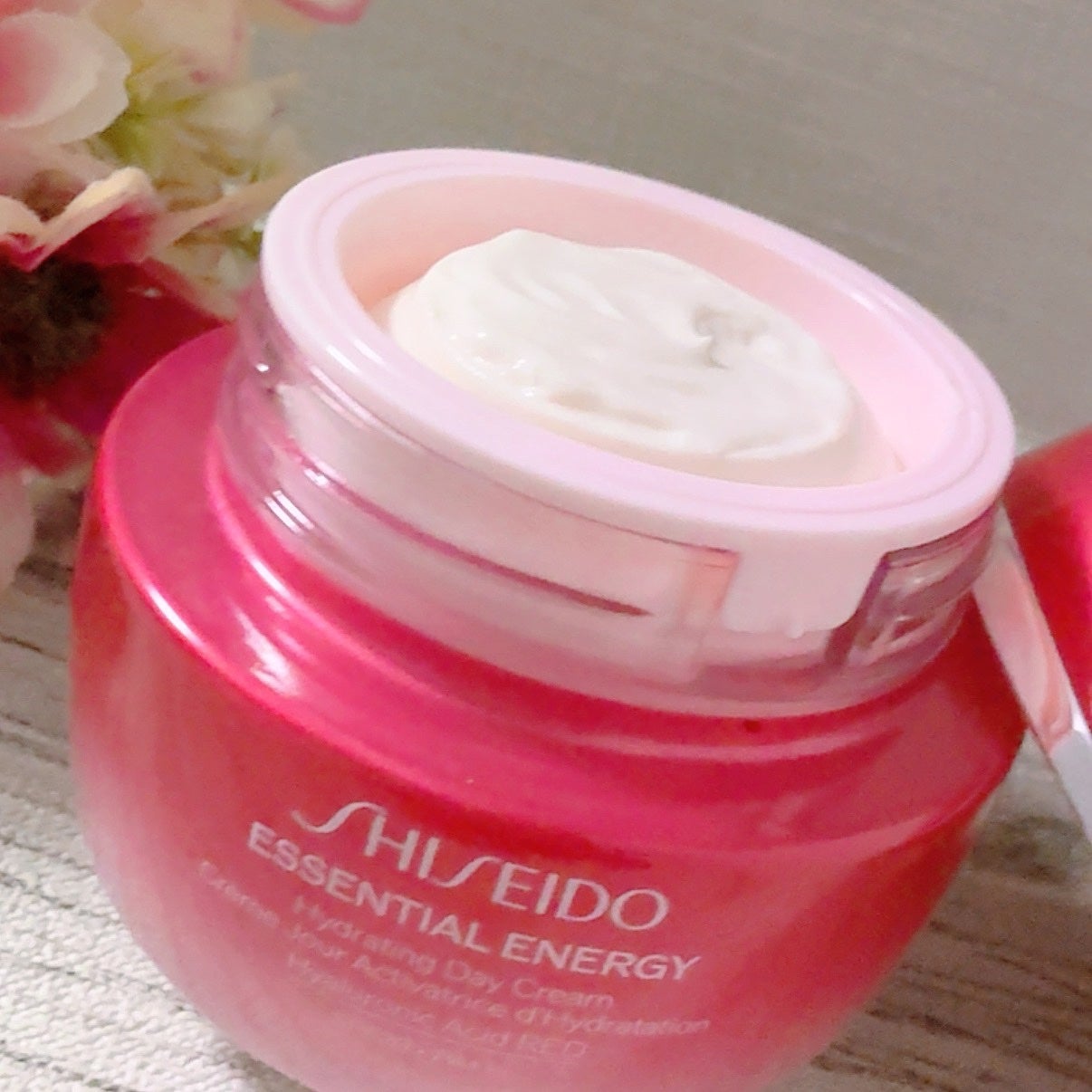 エッセンシャルイネルジャ ハイドレーティング デークリーム/SHISEIDO/フェイスクリームを使ったクチコミ(2枚目)