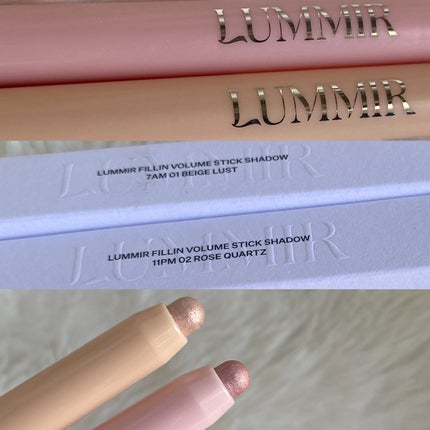 ていばんうまい🎀フォロバ100% on LIPS 「🩷💛.ラメが可愛すぎるLUMMIRからスティック型シャドウが🆕..」(5枚目)