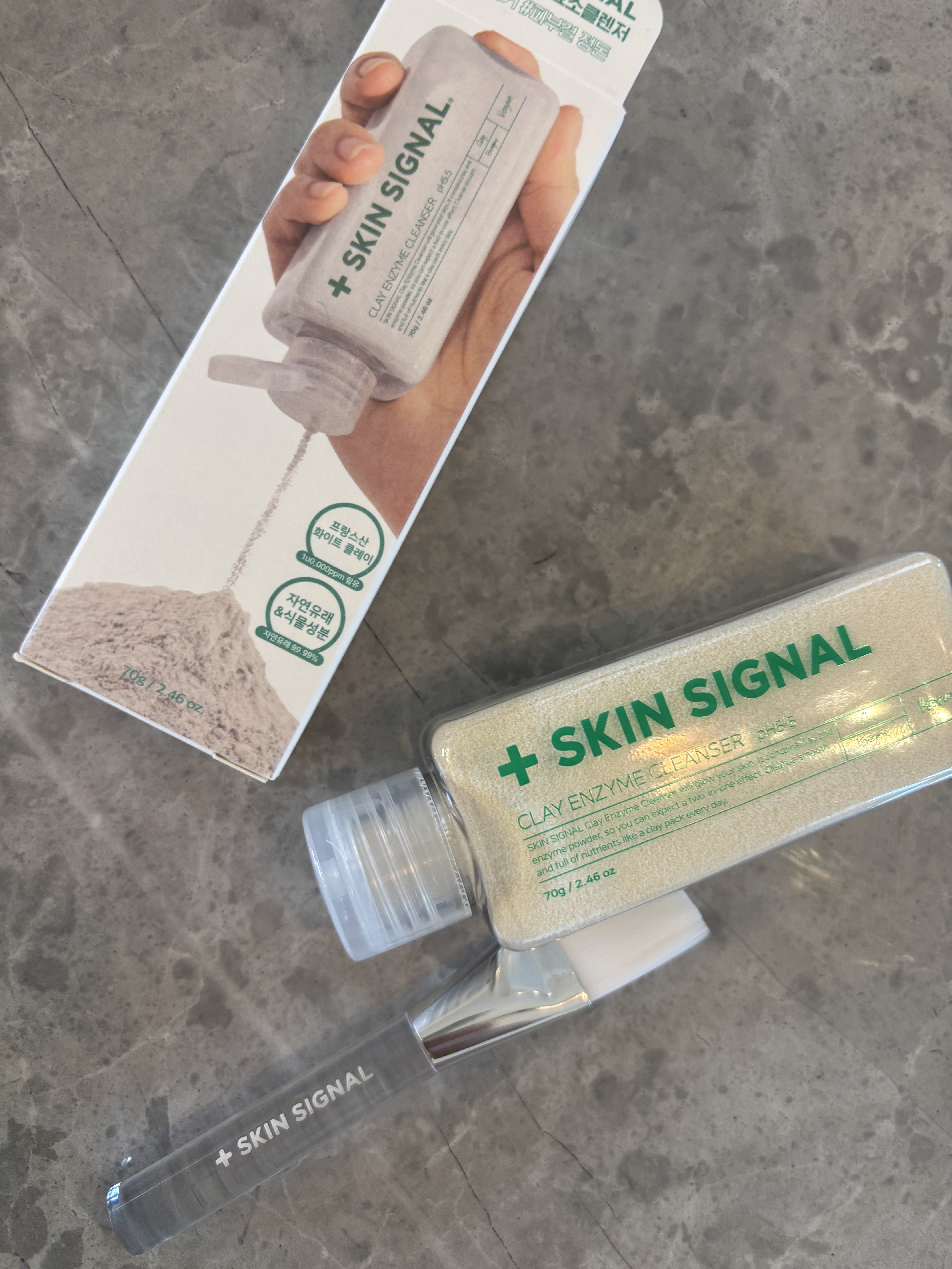 SKIN SIGNAL ホワイト クレイ酵素クレンザー	のクチコミ「
💖🫧 毛穴の黒ずみ、ごわつきに「さよなら」！【#SkinSignal #酵素クレンザーホワイ.....」（2枚目）