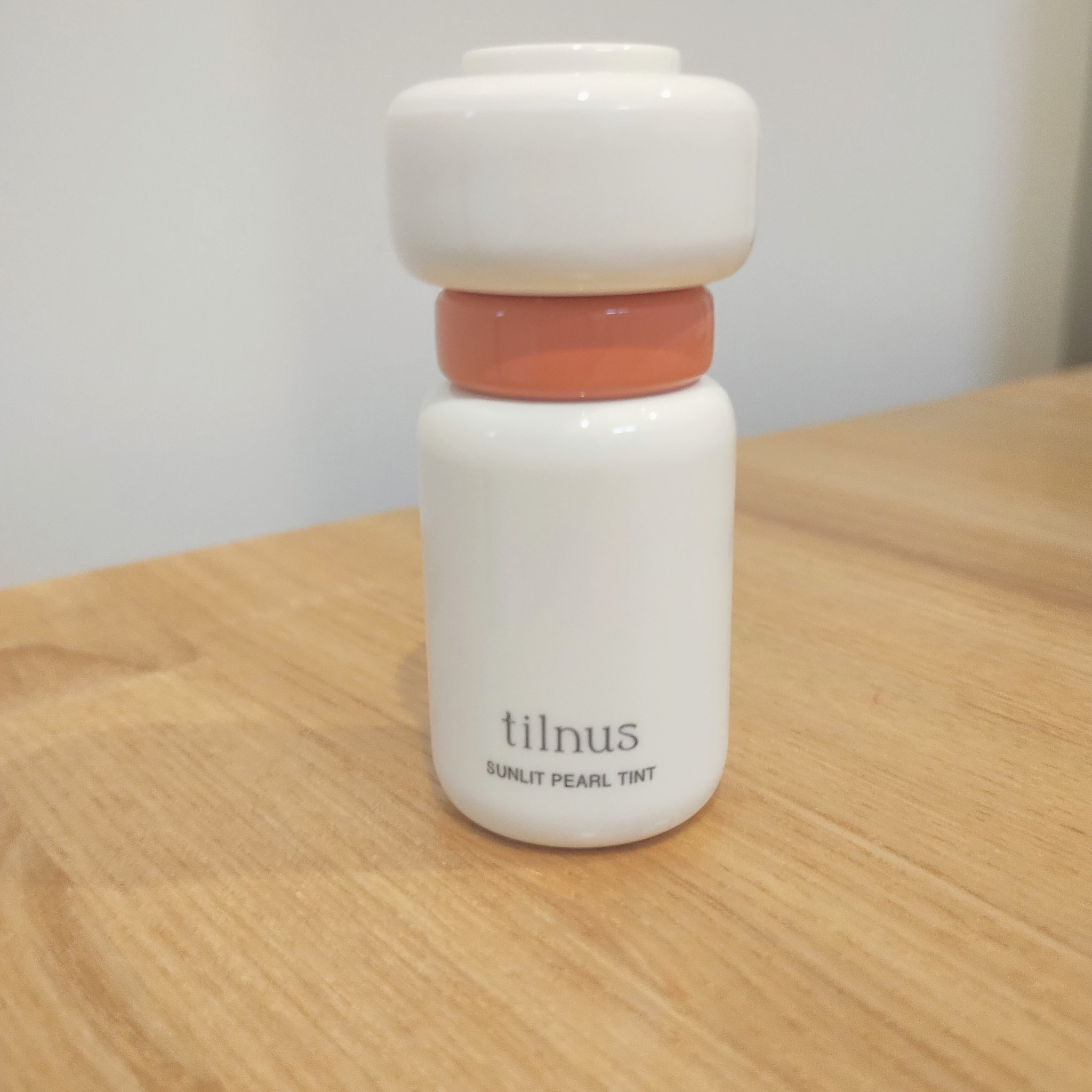 ティルナス サンリットパール ティント 05　KITSCH PEACH　キッチュピーチ/tilnus/リップティントを使ったクチコミ（1枚目）