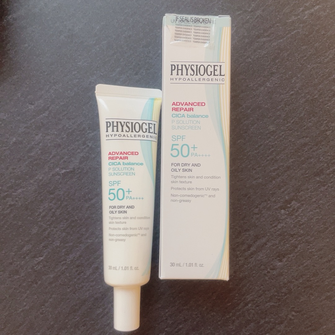 アドバンスドリペア　シカ　バランス　Ｐソリューション　サンスクリーン/PHYSIOGEL/日焼け止めクリームを使ったクチコミ（1枚目）