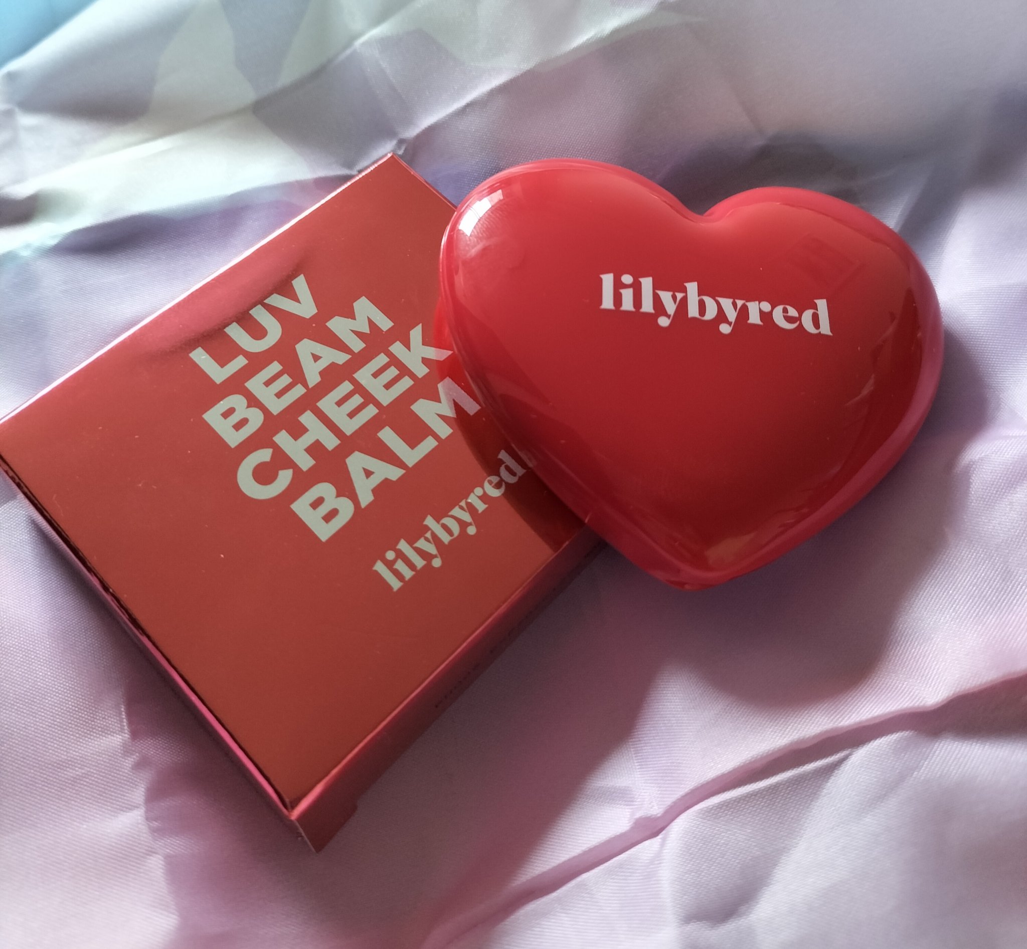 ラヴ ビーム チークバーム/lilybyred/ジェル・クリームチークを使ったクチコミ（1枚目）