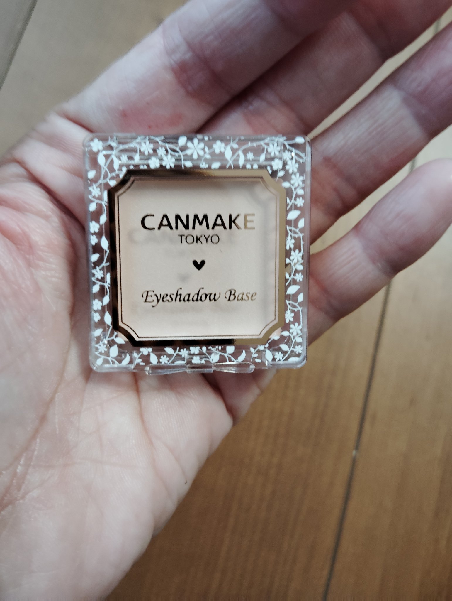 アイシャドウベース PP ピンクパール/キャンメイク/アイシャドウベースを使ったクチコミ（1枚目）