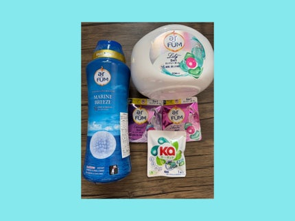 アモーレ ランドリーボール/arFUM/洗濯洗剤を使ったクチコミ(5枚目)