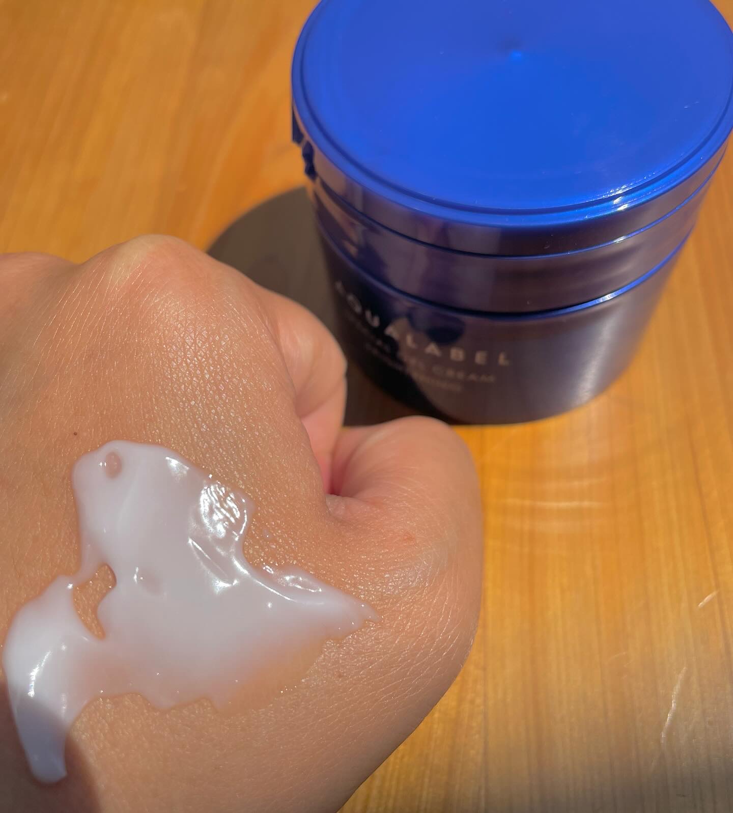 スペシャルジェルクリーム EX （ブライトニング） /アクアレーベル/オールインワン化粧品を使ったクチコミ（3枚目）