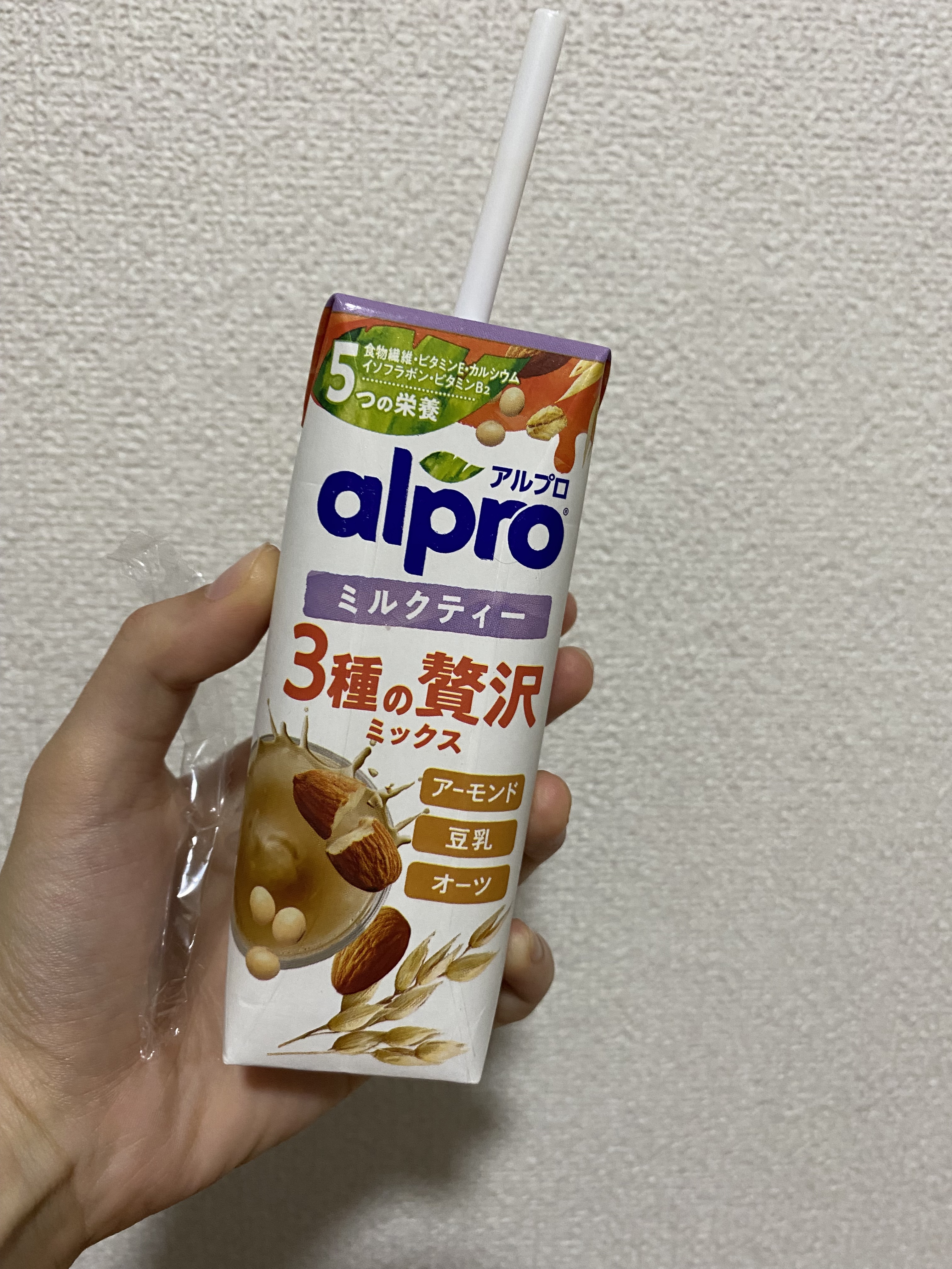 アルプロ オーツ/ALPRON/オーツ・アーモンドミルクを使ったクチコミ（1枚目）