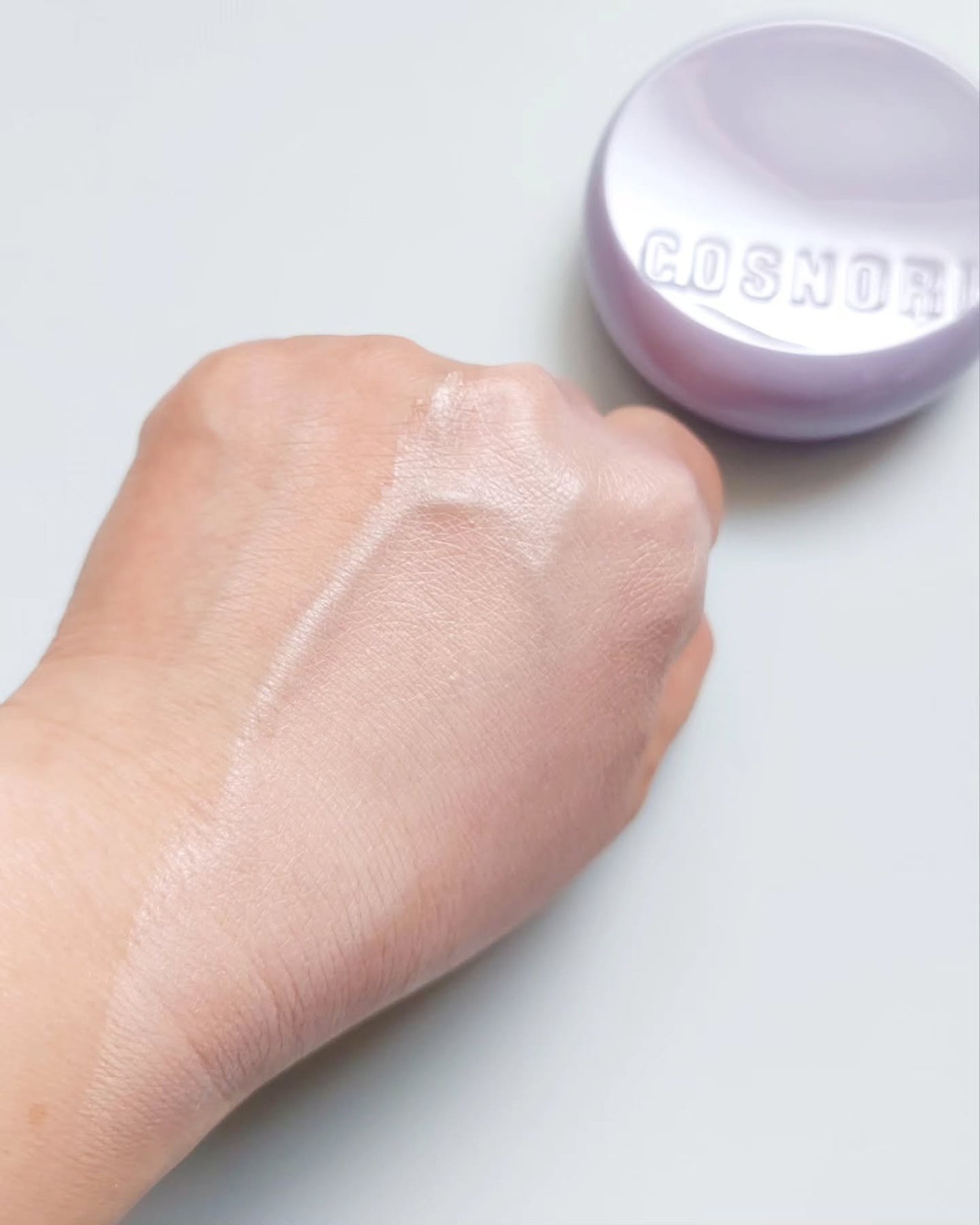 パンテノールバリアクッション/COSNORI/クッションファンデーションを使ったクチコミ(5枚目)