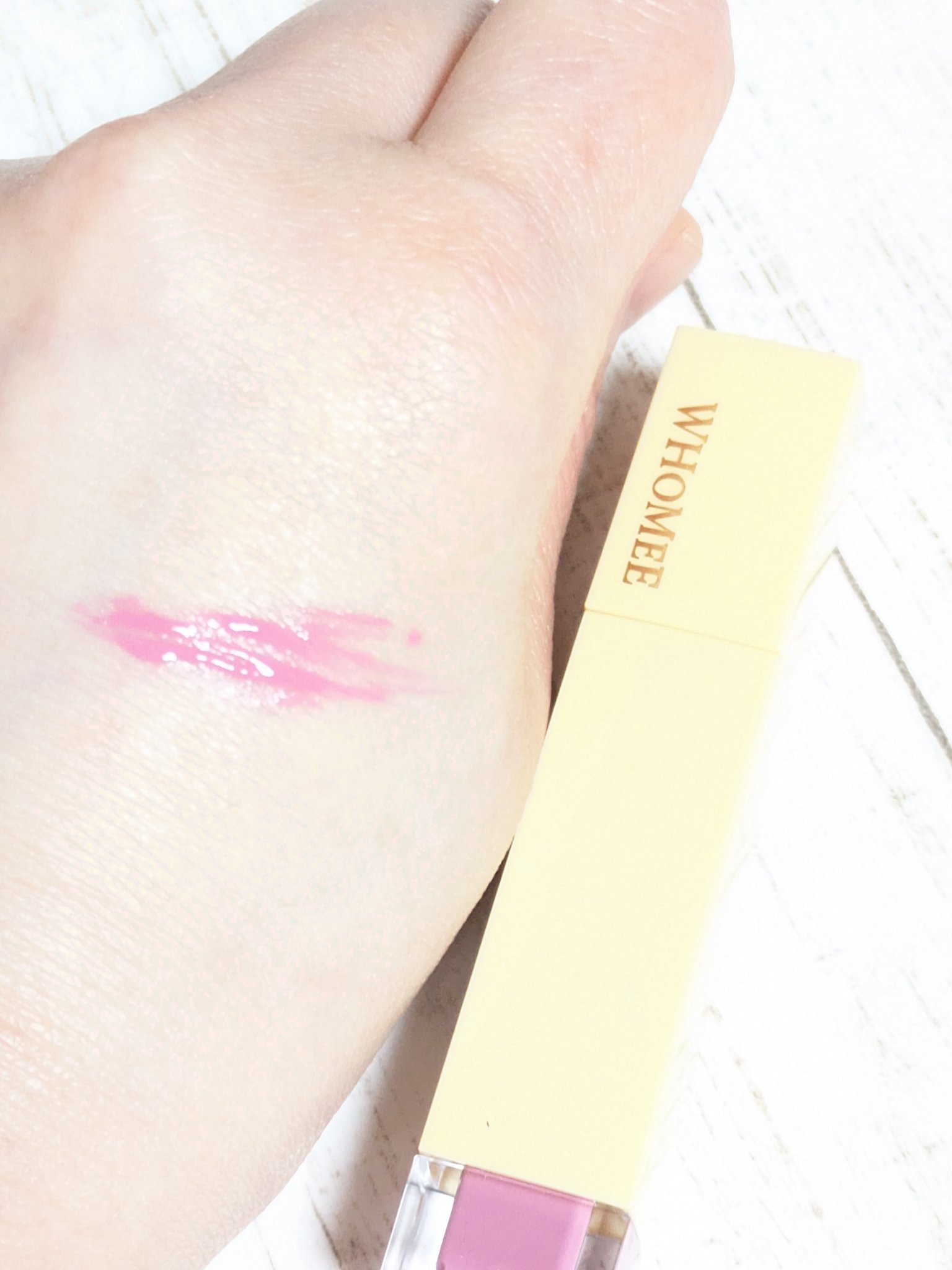 フーミー　描くチーク/WHOMEE/ジェル・クリームチークを使ったクチコミ（2枚目）