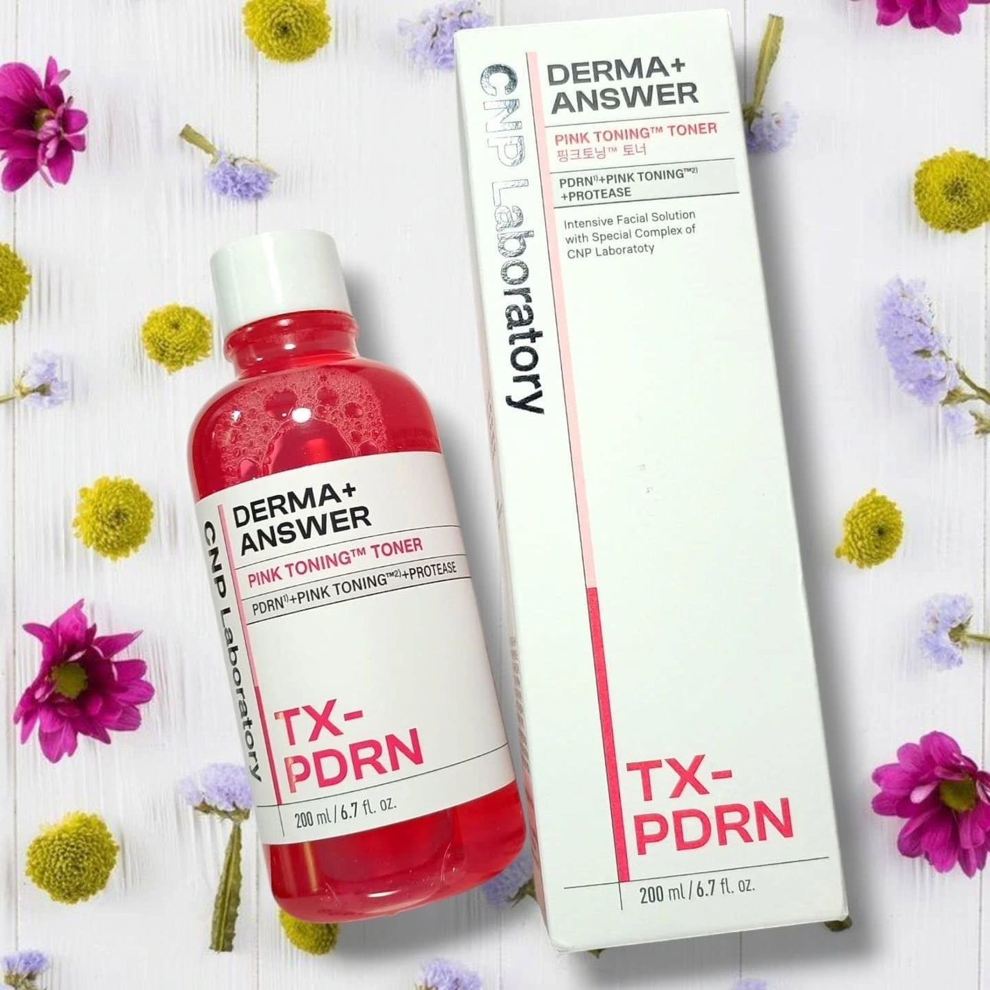 ダーマアンサーピンクトーニングトナー/CNP Laboratory/化粧水を使ったクチコミ(4枚目)