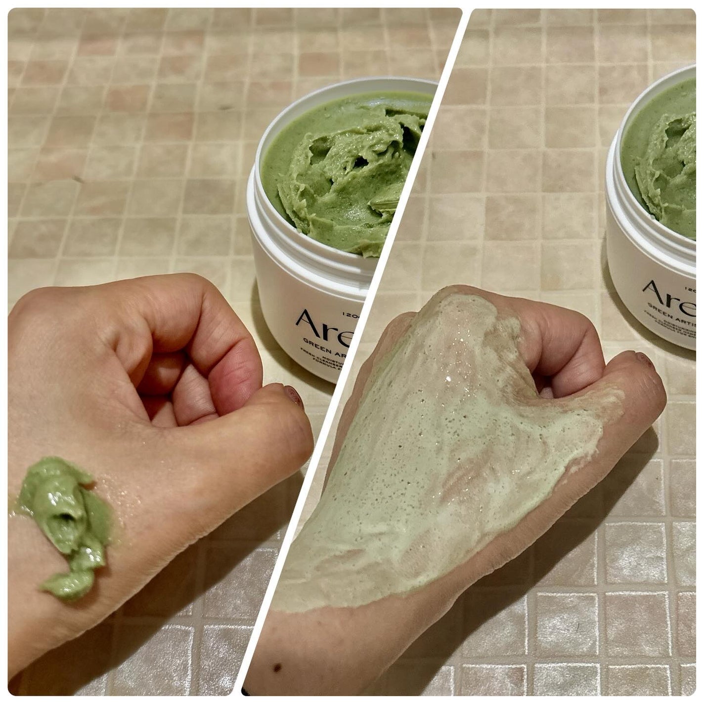 プレミアムもちソープ「グリーンアルティザン」/アレンシア/その他洗顔料を使ったクチコミ(2枚目)