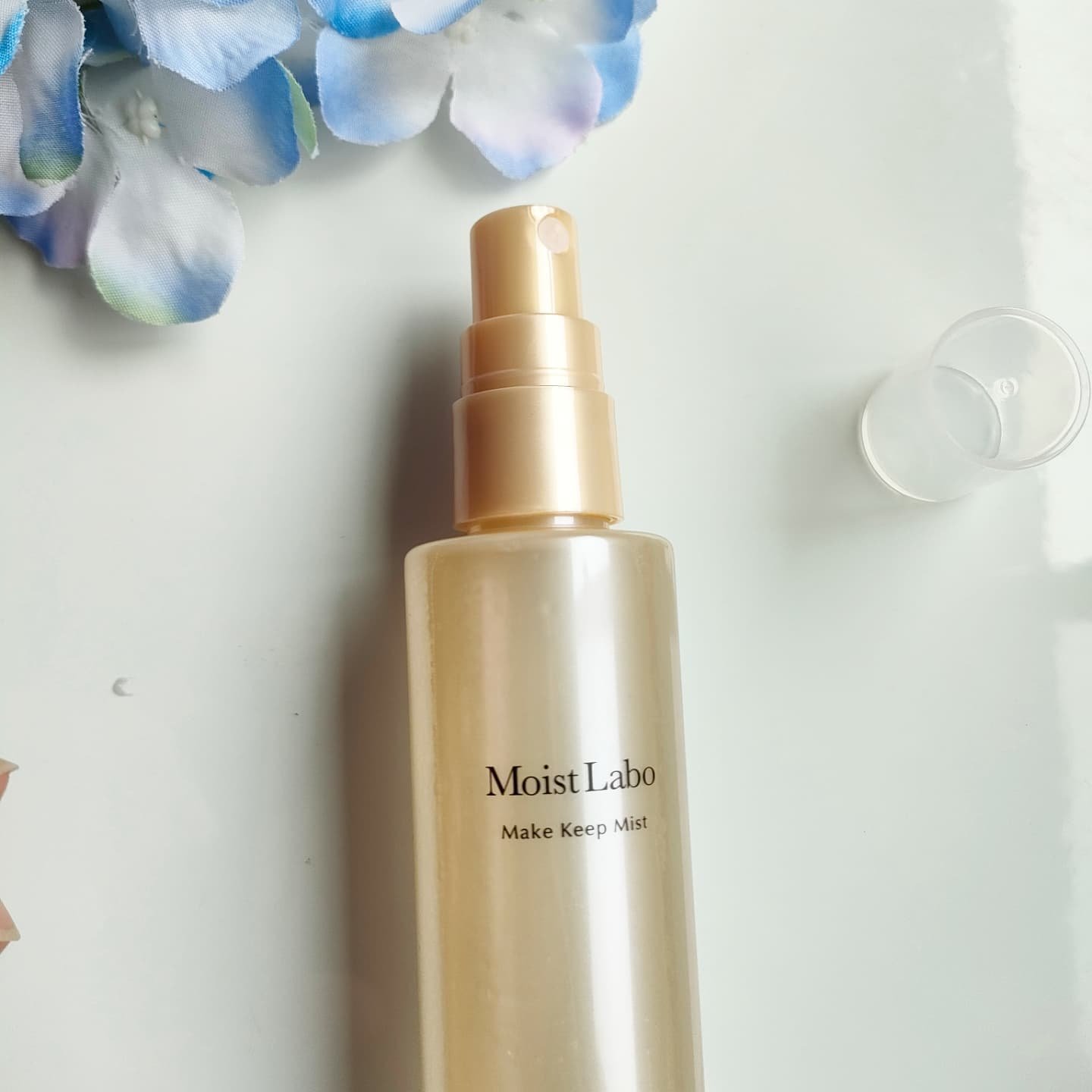 モイストラボ メイクキープミスト＜ツヤタイプ＞/Moist Labo/ミスト状化粧水を使ったクチコミ（3枚目）