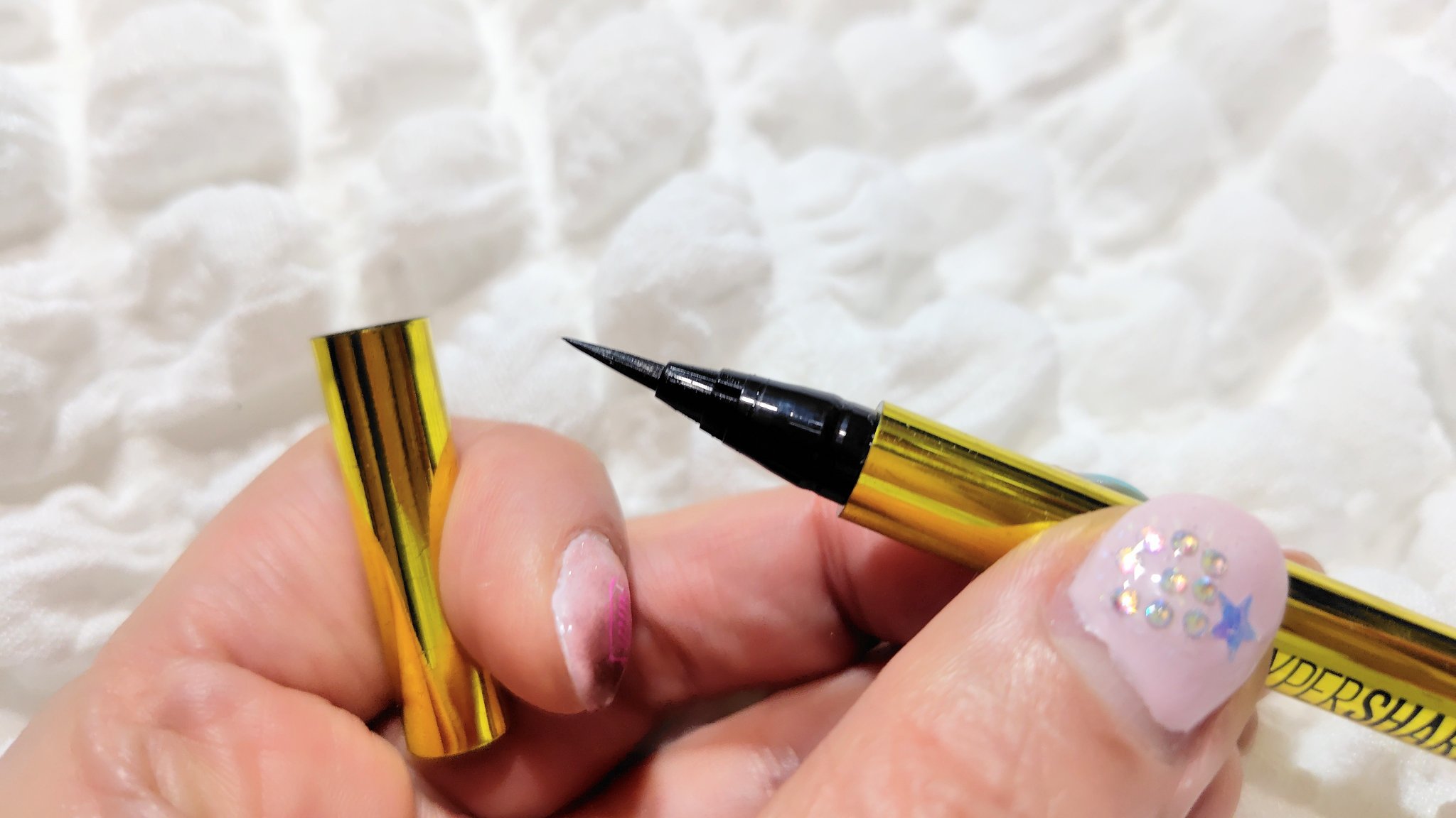 ハイパーシャープ ライナー R/MAYBELLINE NEW YORK/リキッドアイライナーを使ったクチコミ（2枚目）