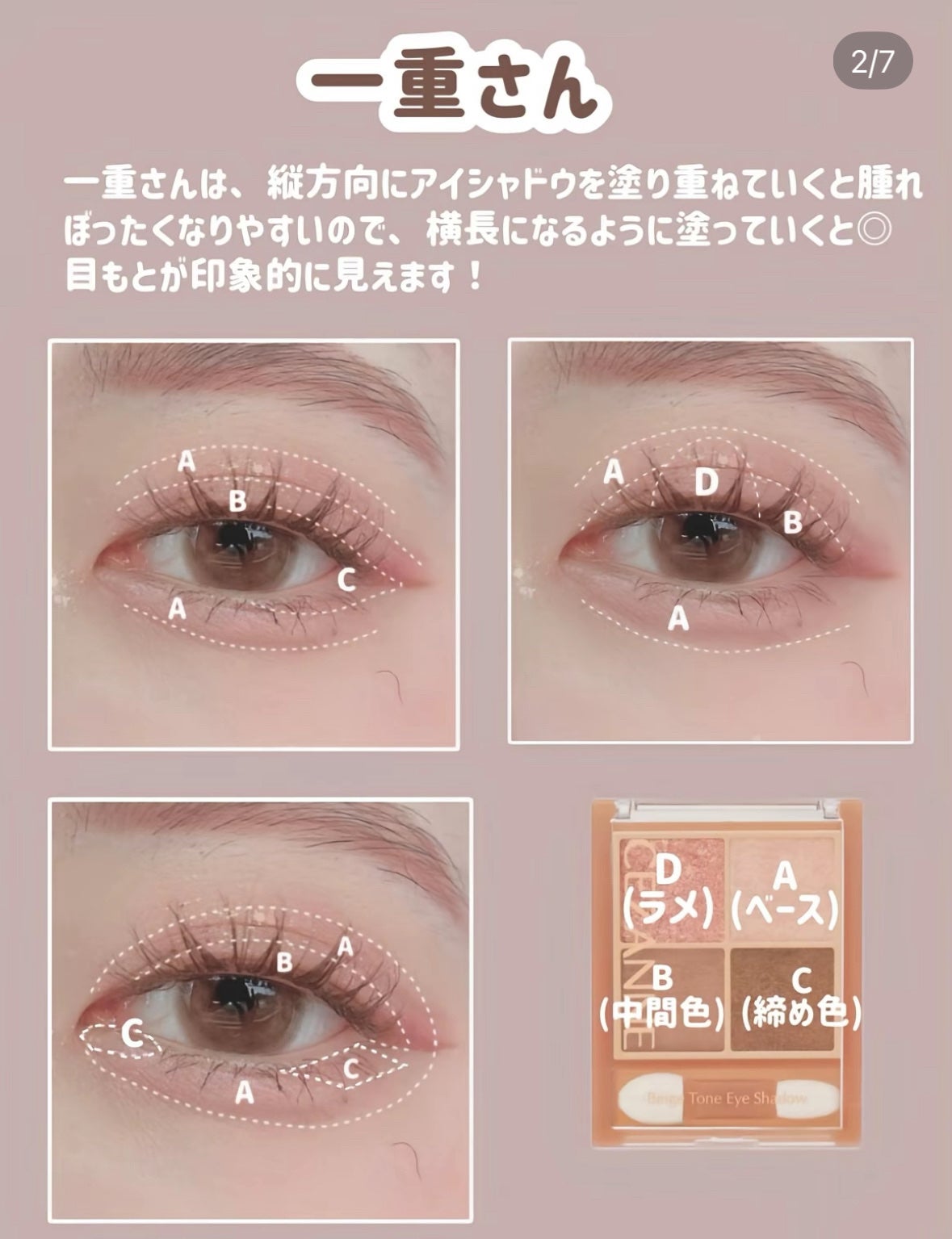 ゆゆ on LIPS 「アイシャドウの塗り方参考にしてくれると嬉しいです!🎀今回使用し..」(2枚目)