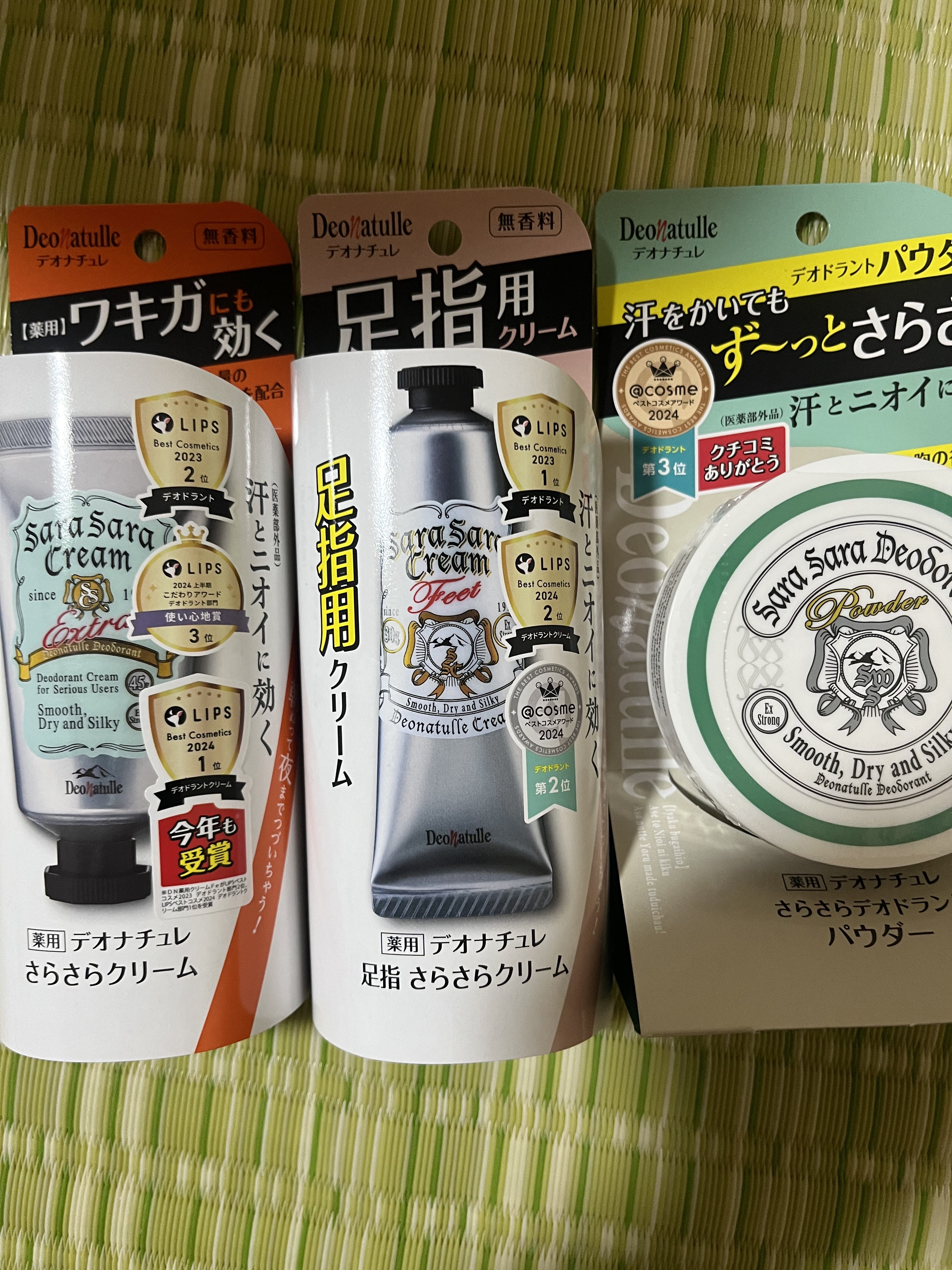 薬用さらさらデオドラントパウダー/デオナチュレ/デオドラント・制汗剤を使ったクチコミ（1枚目）