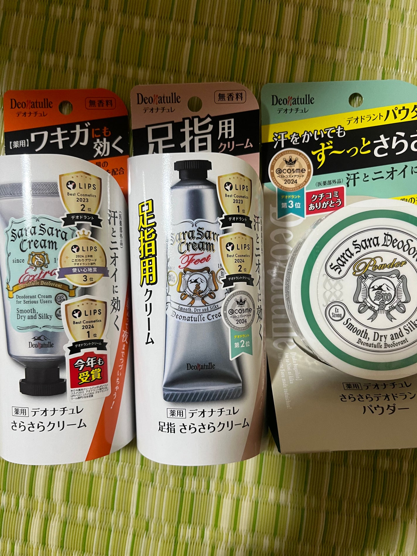 薬用さらさらデオドラントパウダー/デオナチュレ/デオドラント・制汗剤を使ったクチコミ(1枚目)