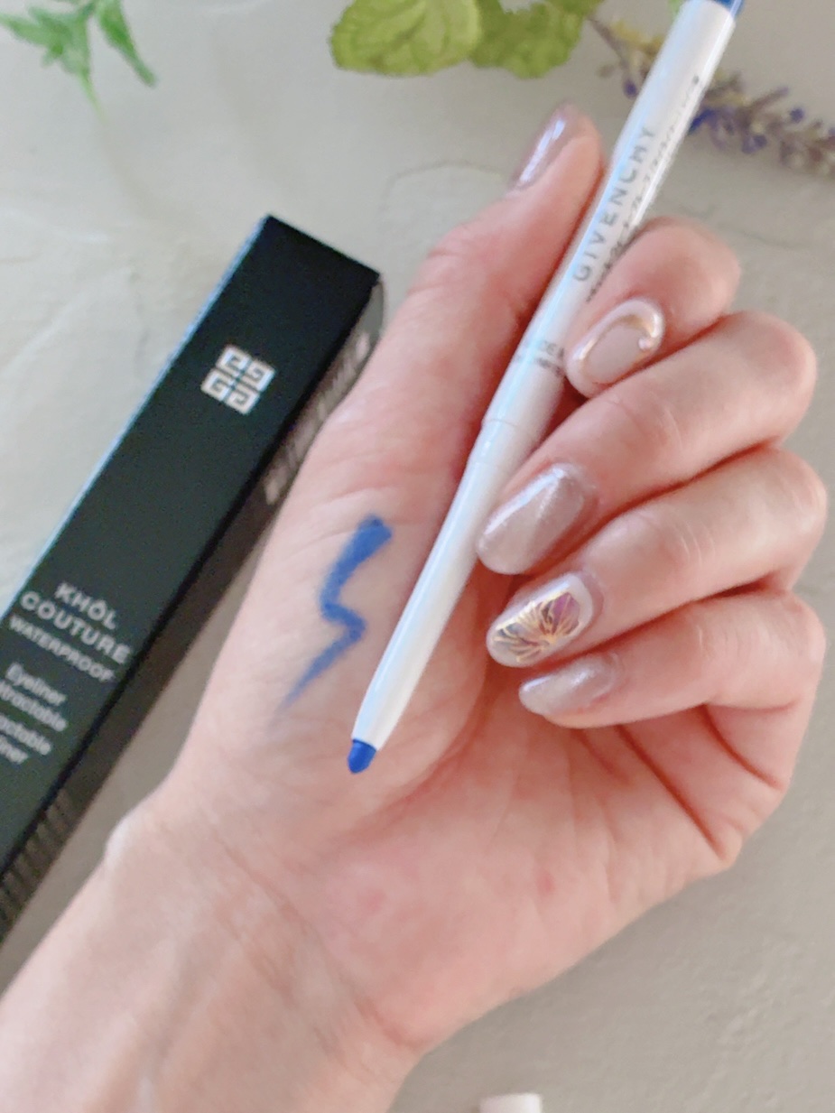 コール・クチュール・ウォータープルーフ No.04 コバルト/GIVENCHY/ペンシルアイライナーを使ったクチコミ（1枚目）