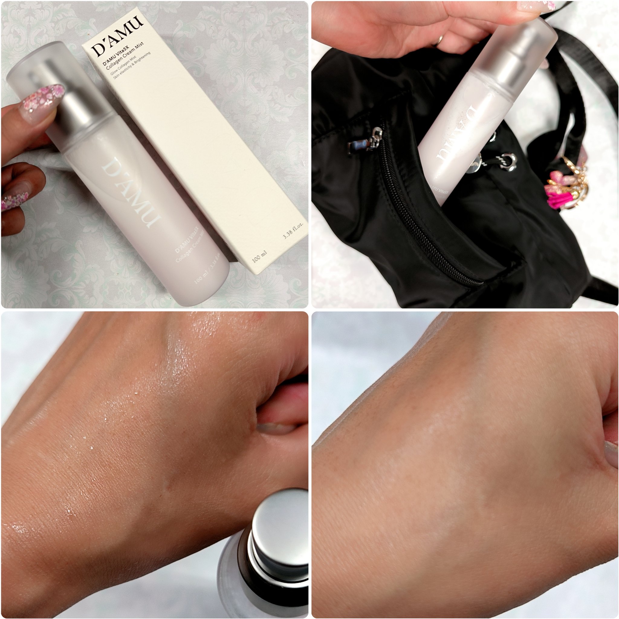 ビタ5X コラーゲン クリーム ミスト/D'amu/ミスト状化粧水を使ったクチコミ（2枚目）