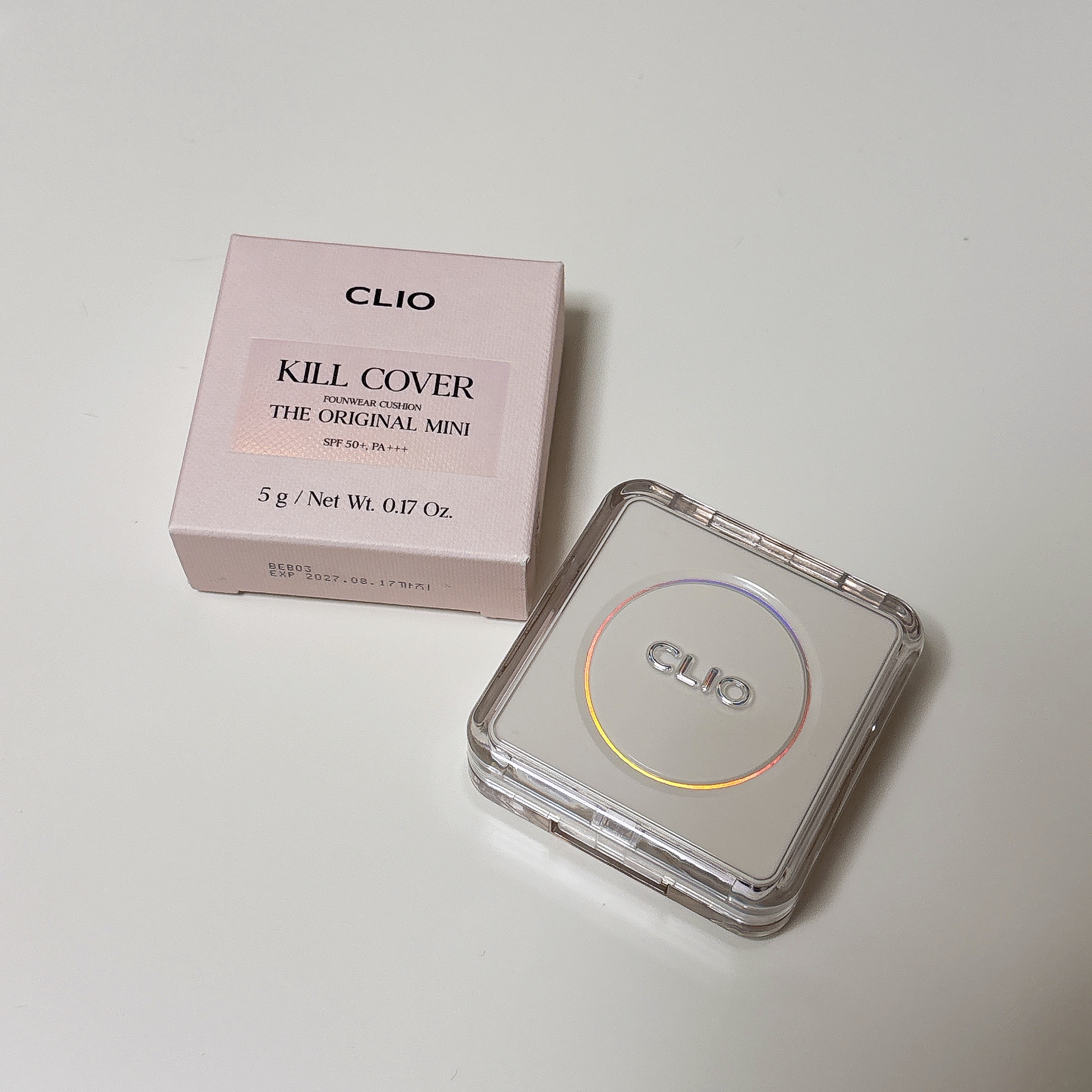 キル カバー ファンウェア クッション ザ オリジナル/CLIO/クッションファンデーションを使ったクチコミ（1枚目）