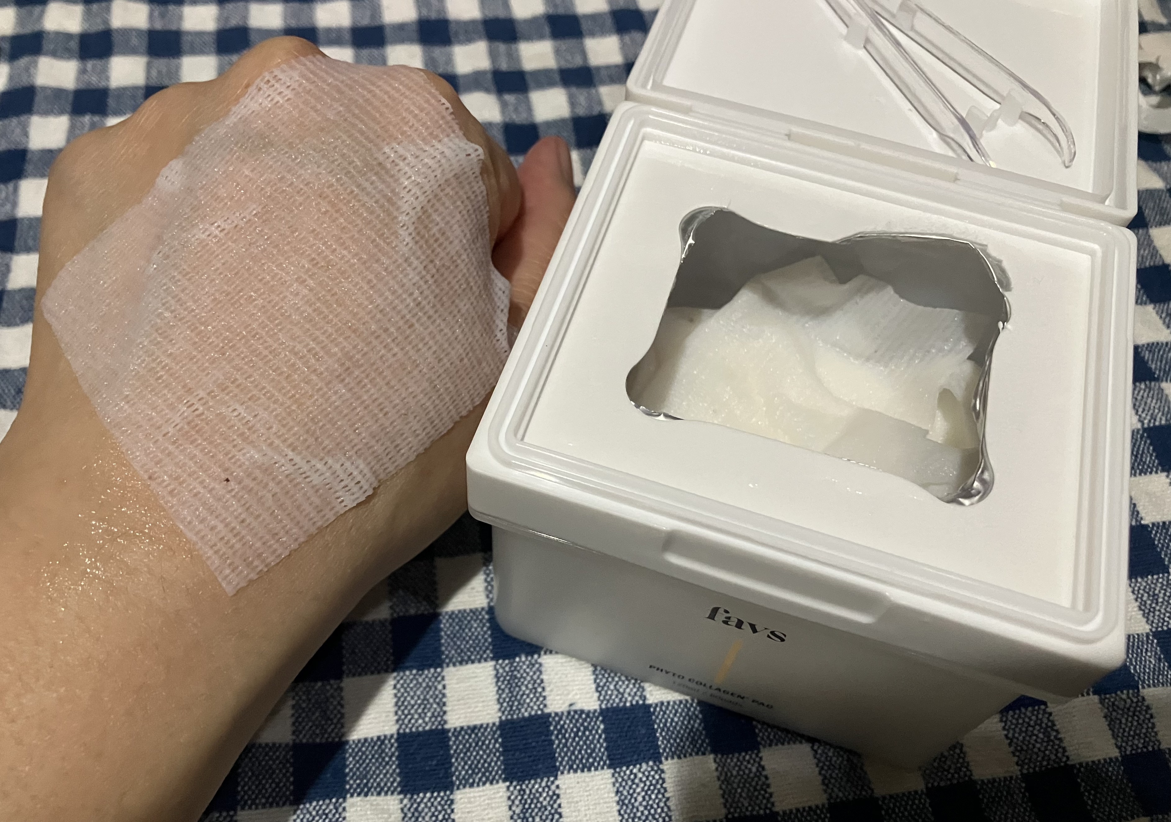 フィトコラーゲンパッド/favs/拭き取り化粧水を使ったクチコミ（3枚目）