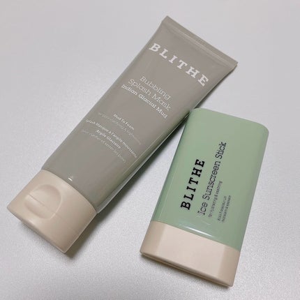 Bubbling Splash Mask Indian Glacial Mud/BLITHE/洗顔フォームを使ったクチコミ(1枚目)