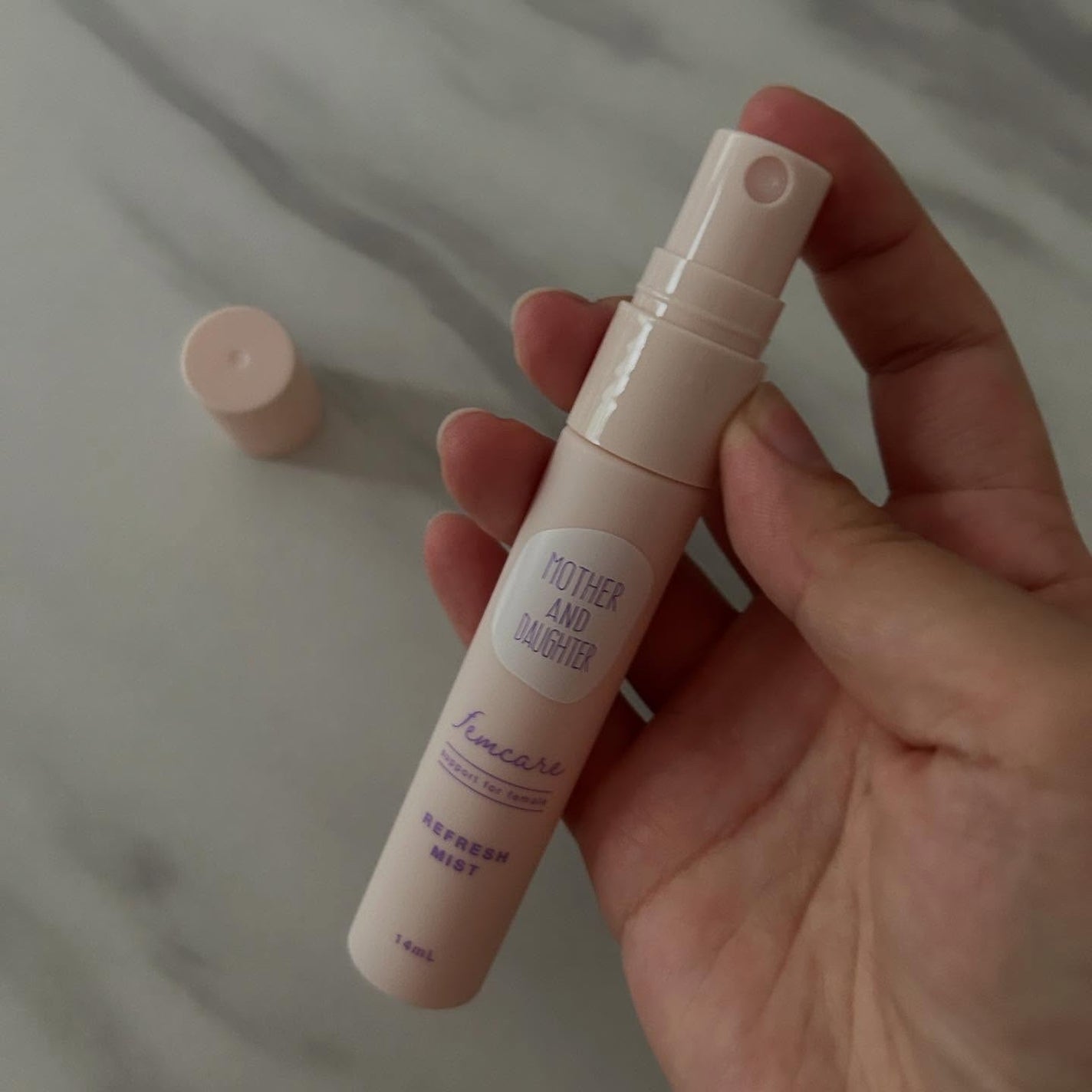 マザー&ドーター デリケート拭き取りミスト/Mother&Daughter/デリケートゾーンケアを使ったクチコミ(2枚目)