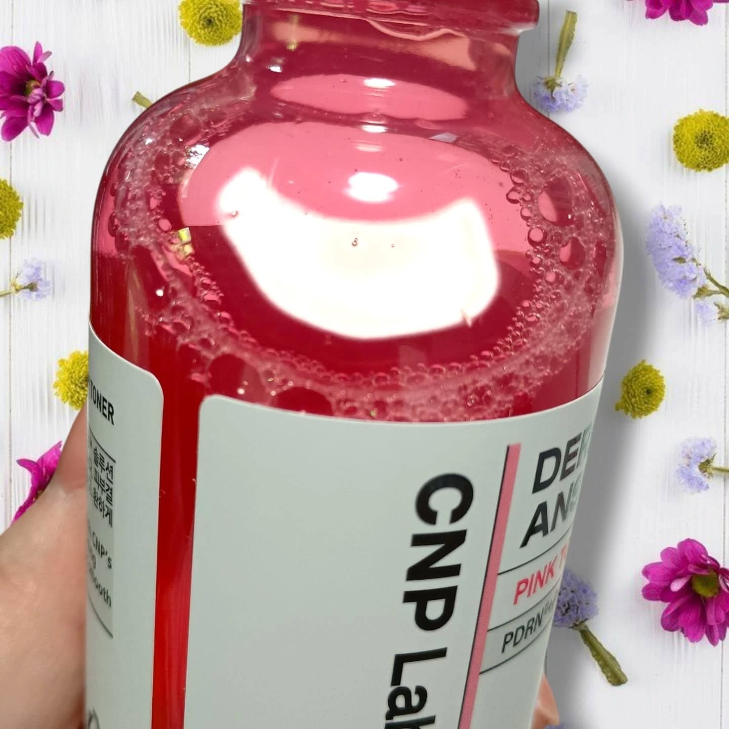 ダーマアンサーピンクトーニングトナー/CNP Laboratory/化粧水を使ったクチコミ（2枚目）