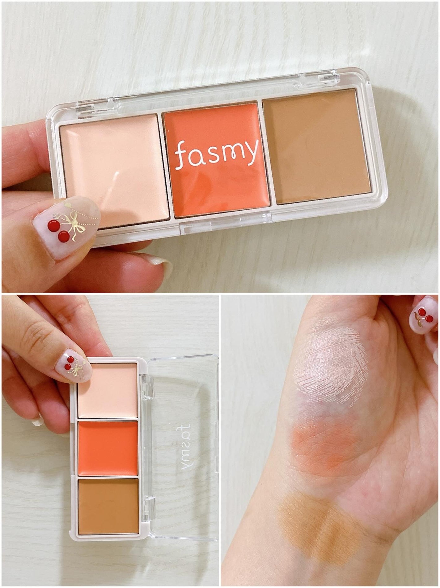 PB.fasmy 4 カラールースパウダー/fasmy/ルースパウダーを使ったクチコミ(4枚目)