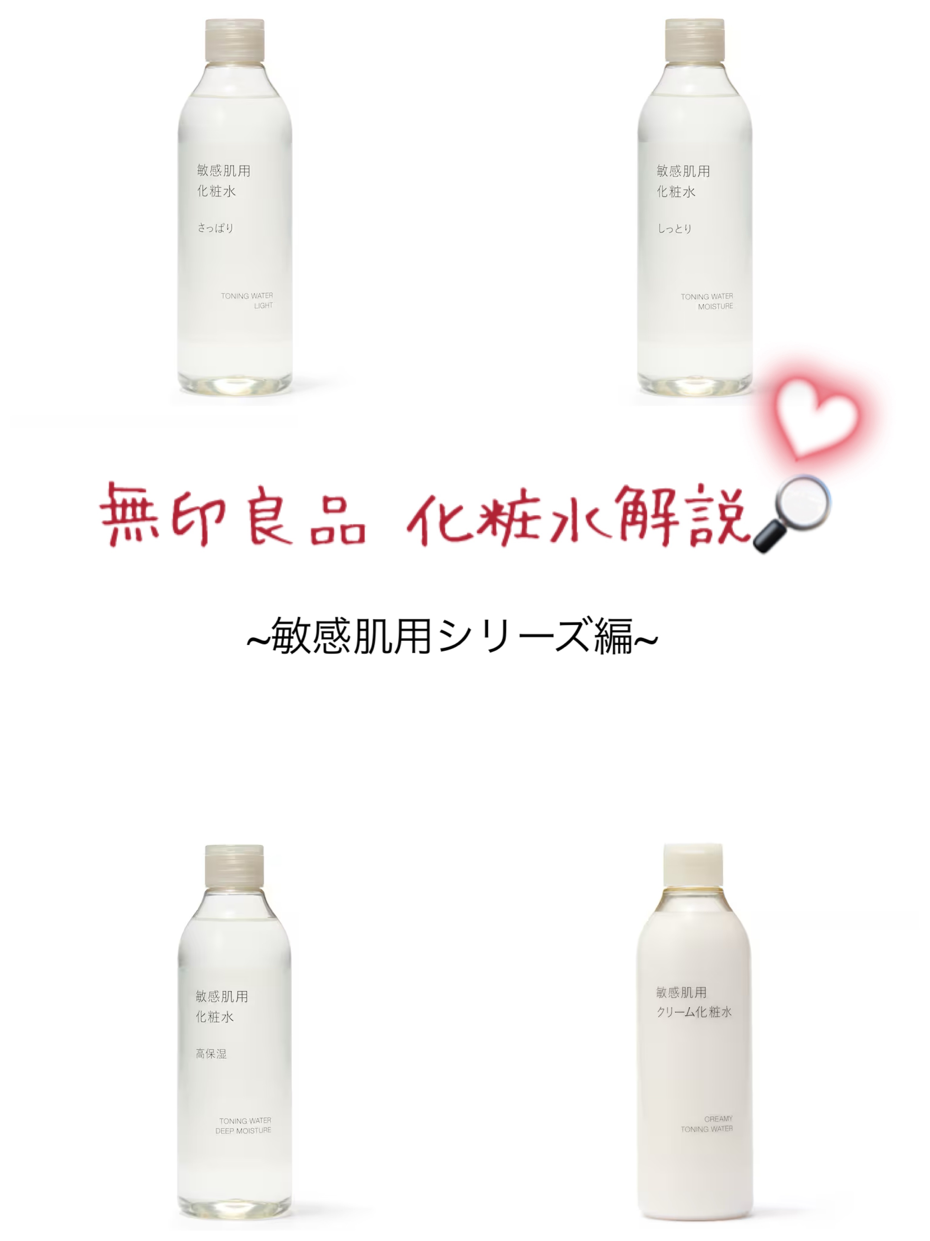 敏感肌用クリーム化粧水/無印良品/化粧水を使ったクチコミ（1枚目）