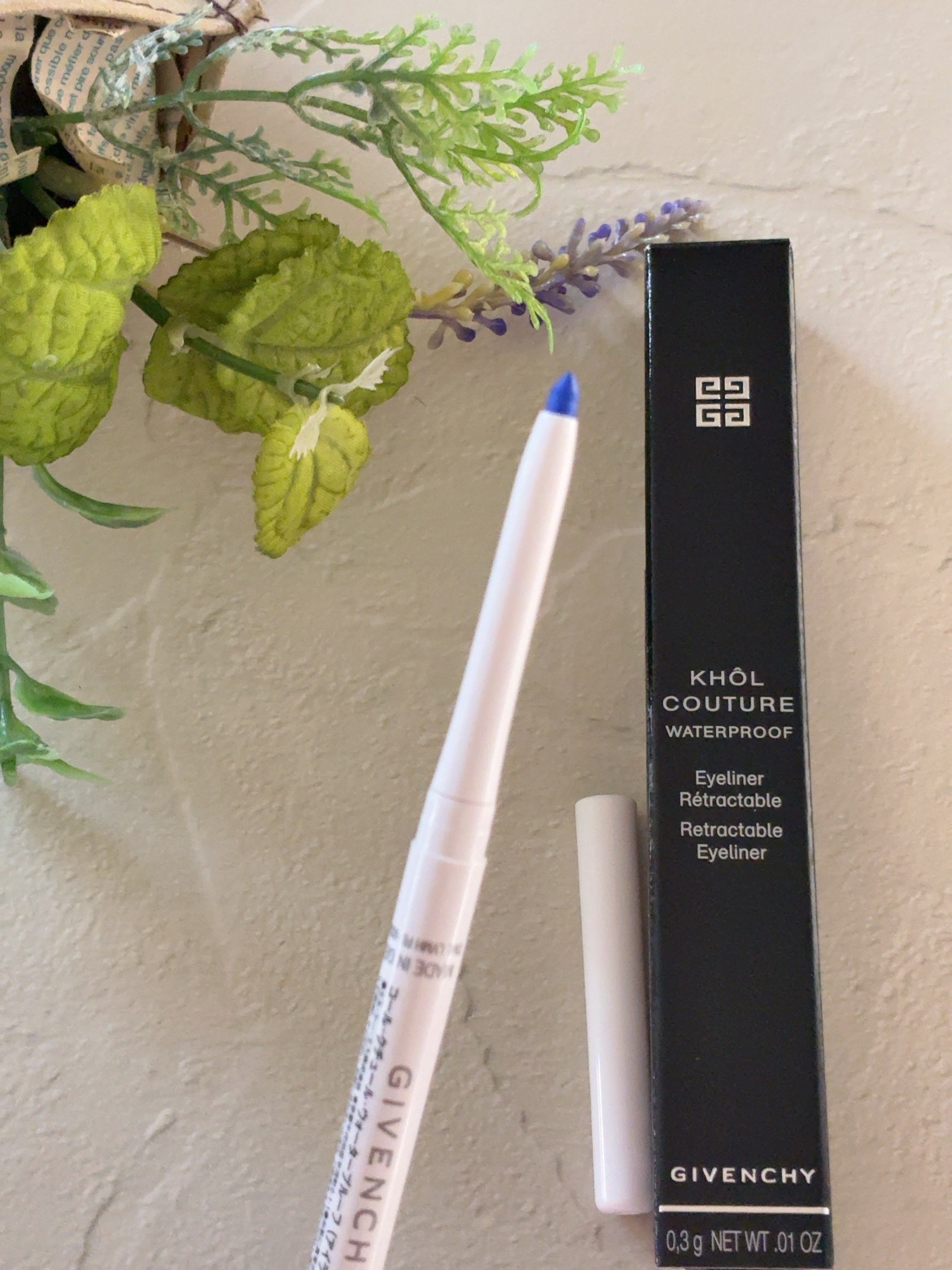 コール・クチュール・ウォータープルーフ No.04 コバルト/GIVENCHY/ペンシルアイライナーを使ったクチコミ（2枚目）