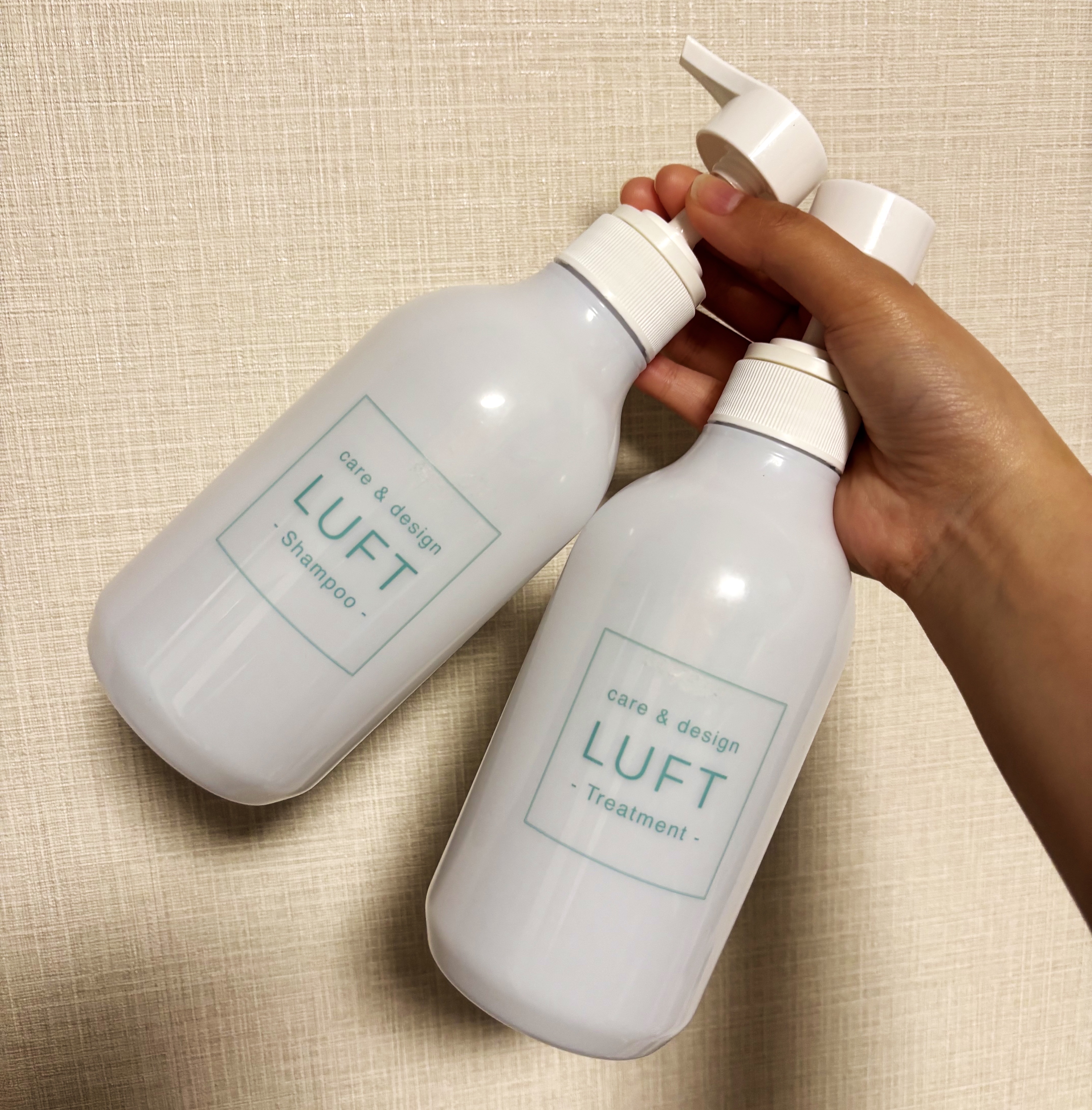 ケア＆デザイン シャンプー＆トリートメントH/LUFT/市販シャンプーを使ったクチコミ（1枚目）