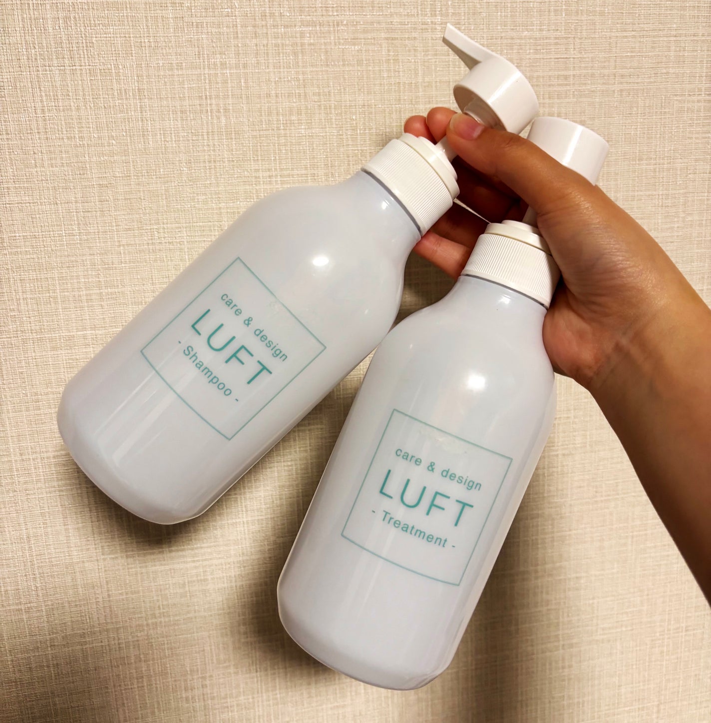 ケア&デザイン シャンプー&トリートメントH/LUFT/市販シャンプーを使ったクチコミ(1枚目)