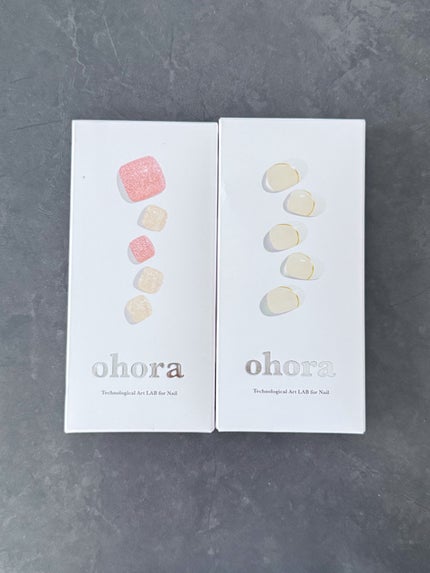 セミキュアジェルネイル(ペディキュア)/ohora/ネイルシールを使ったクチコミ(2枚目)